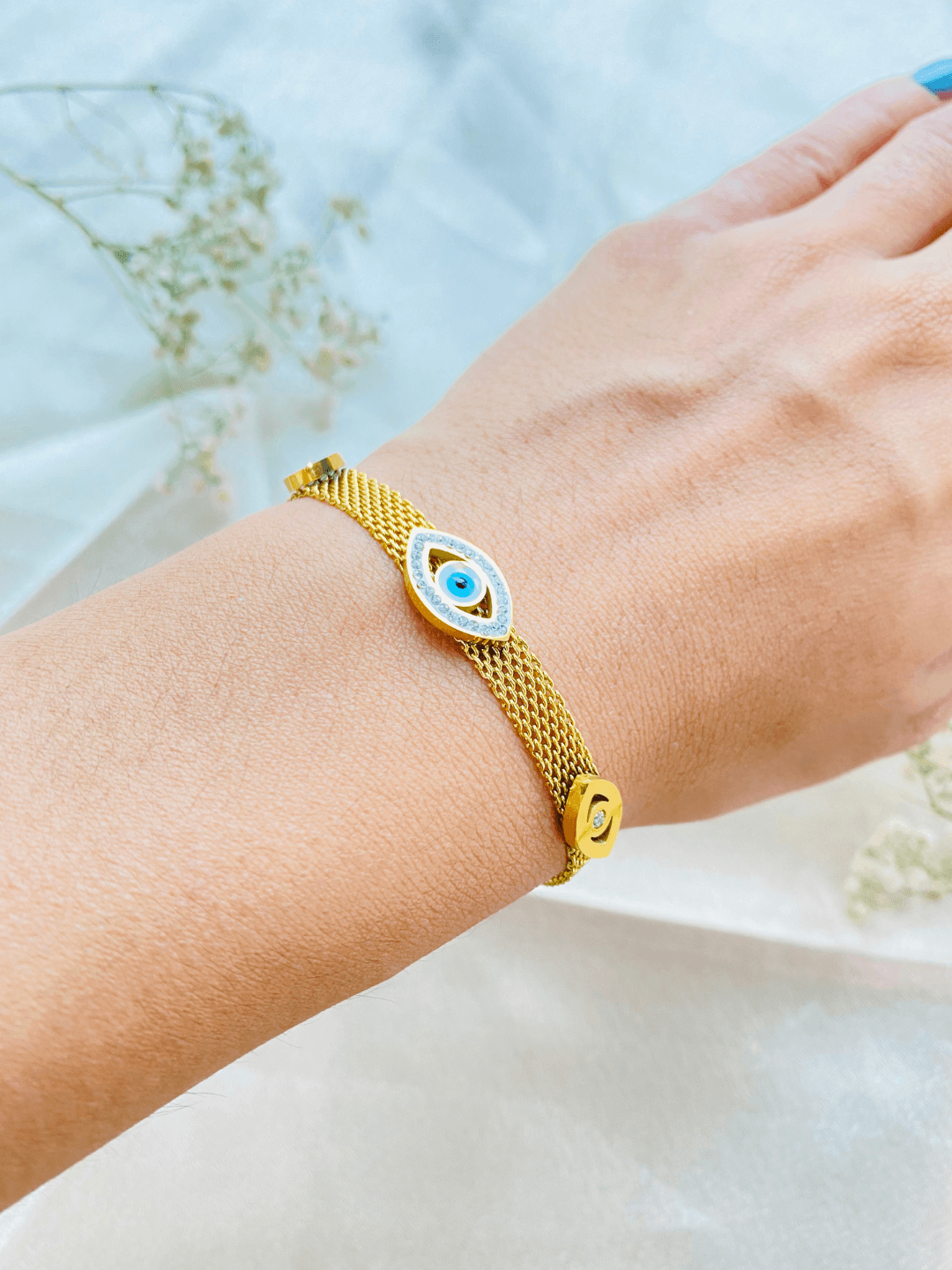 Gaze off Glamour Evil Eye Bracelet Shop NOw 