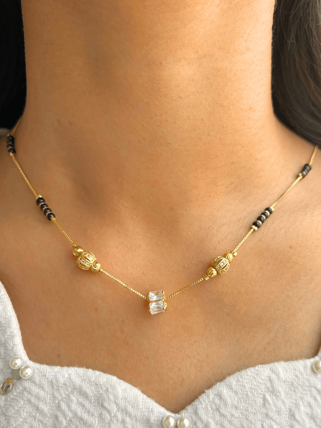 Buy 2 Mangalsutra only at 799 gold plated Designer Mangalsutra Online Zeraki Jewels