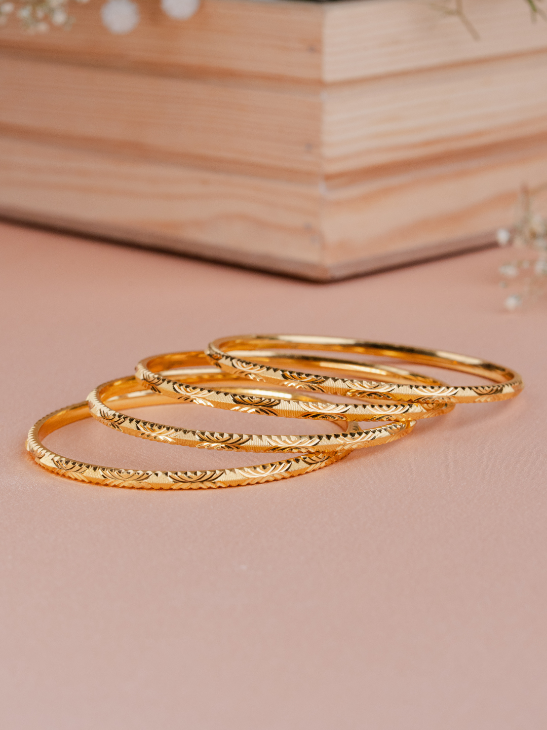 Chandani Bangle.  ( Set of 4)