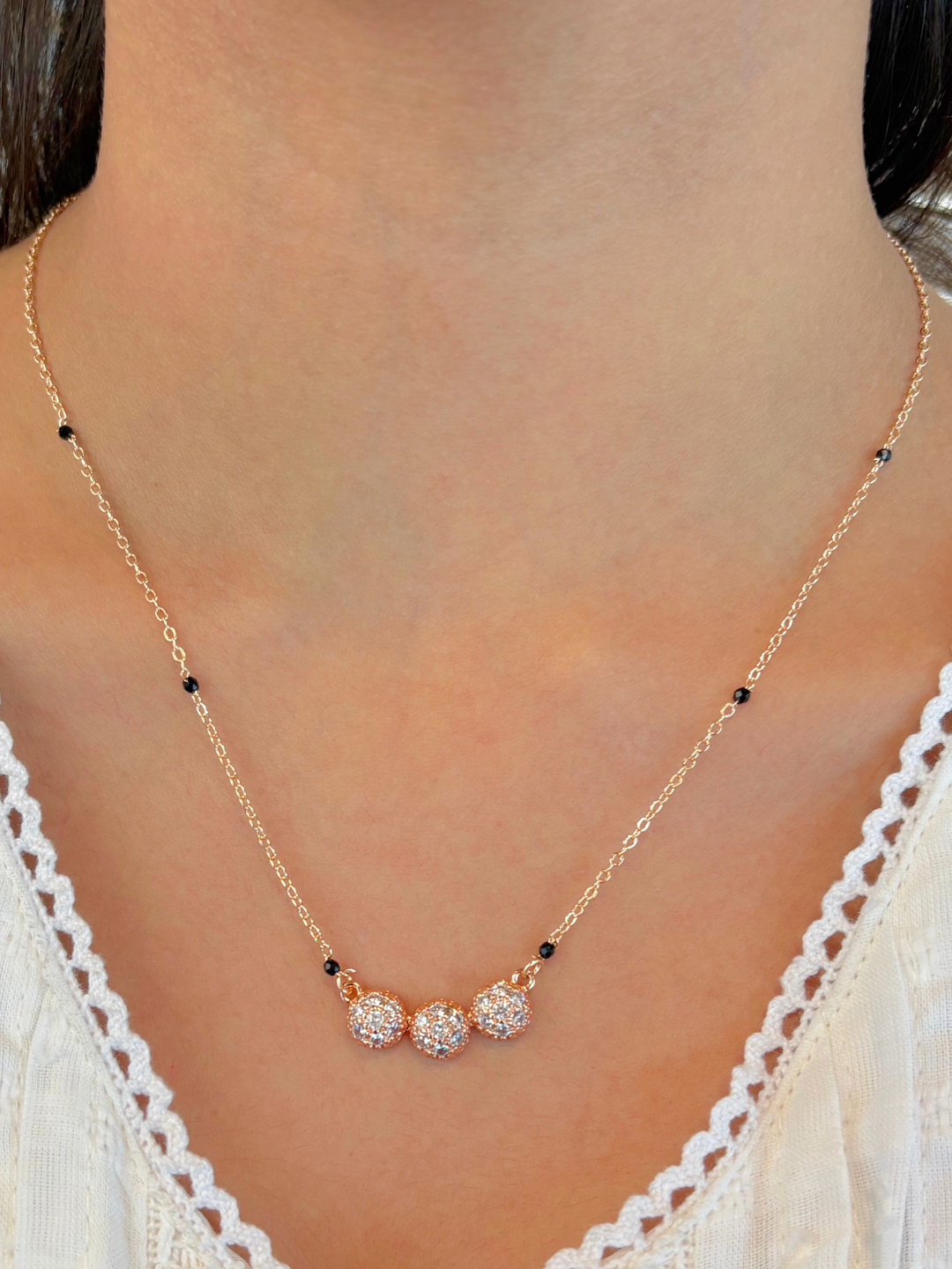 Anushka Rose Gold Mangalsutra