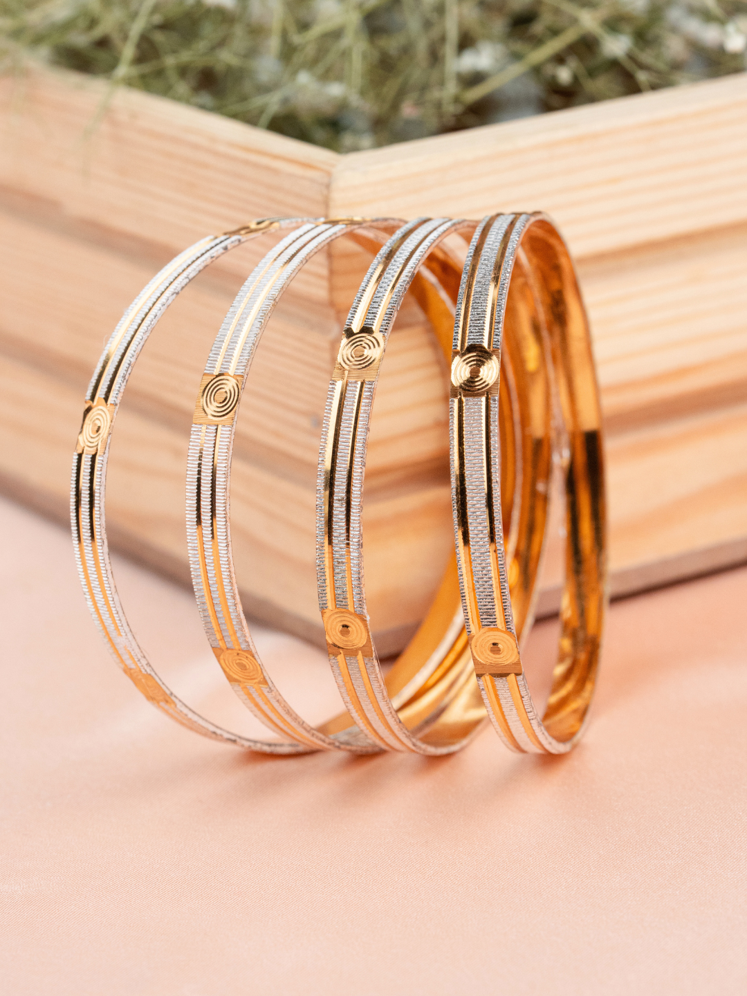 Juhi Bangle.  (Set of 4)