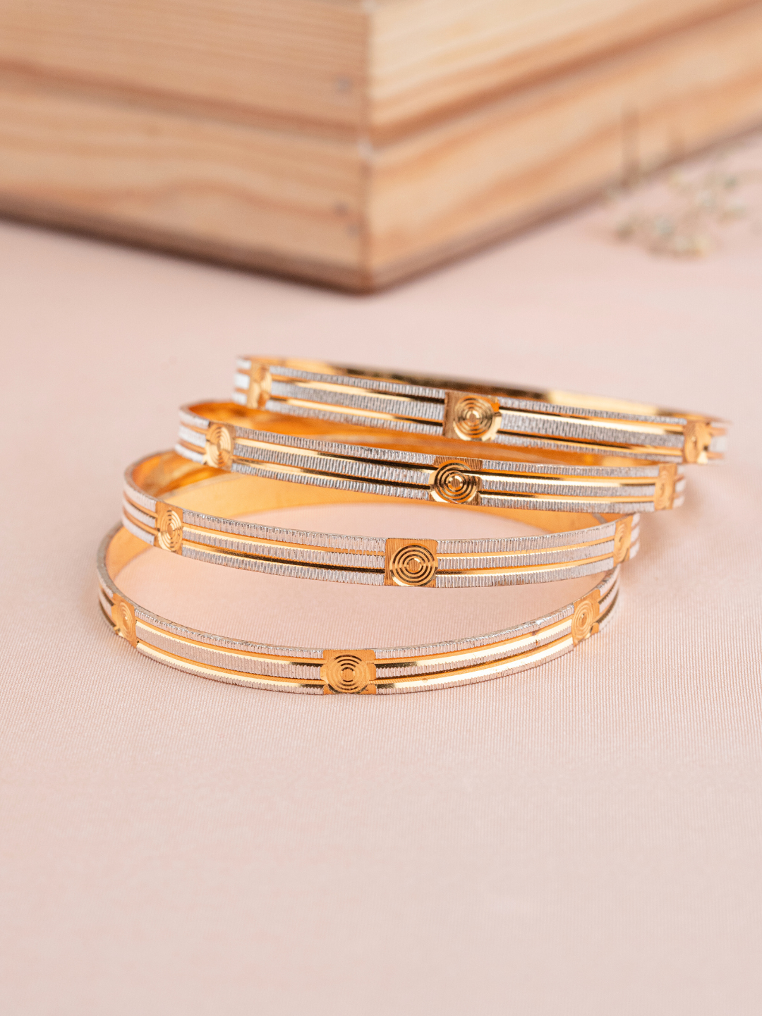Juhi Bangle.  (Set of 4)