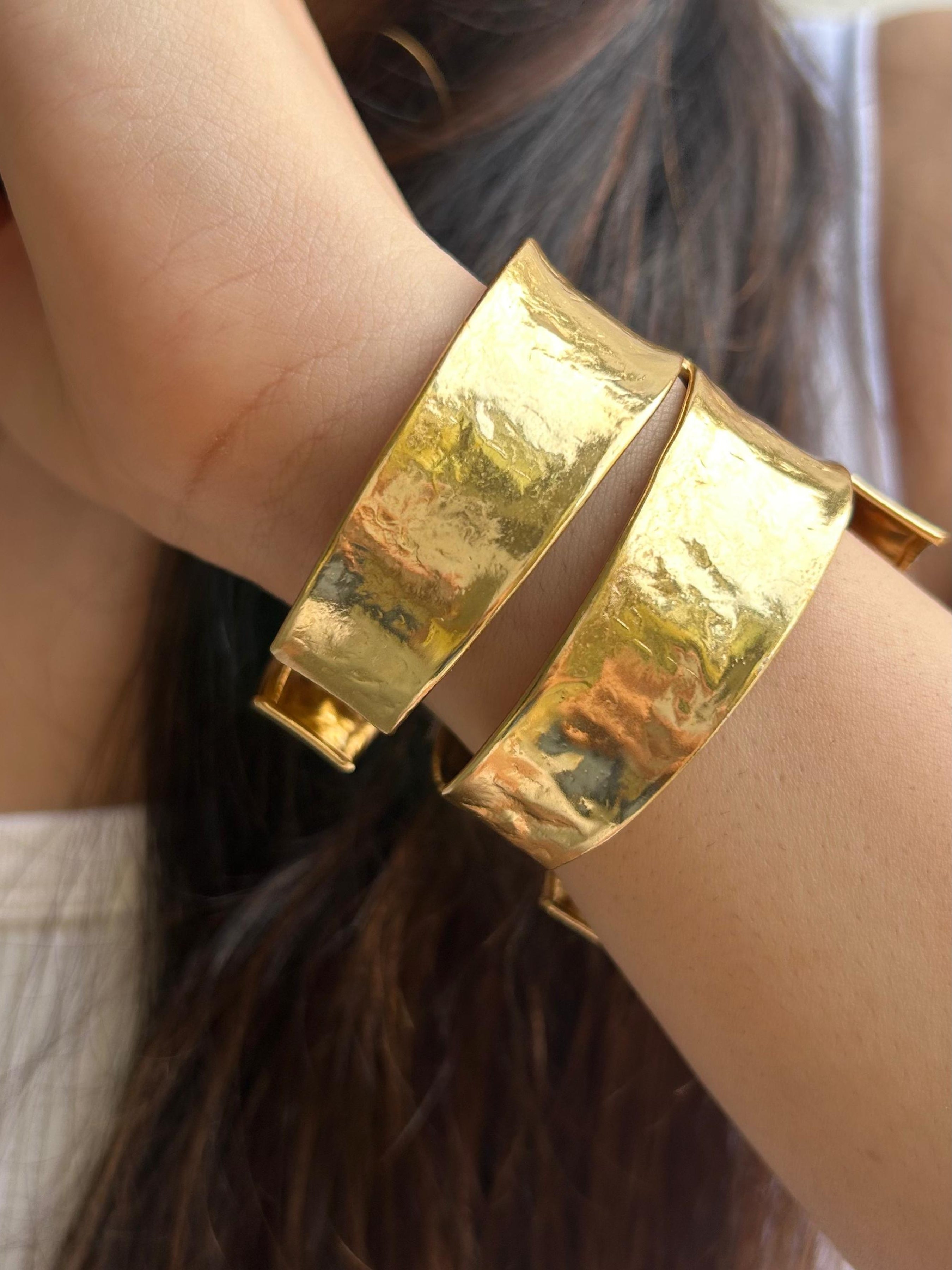 Sun-Kissed Bracelet.  (Gold Plated).