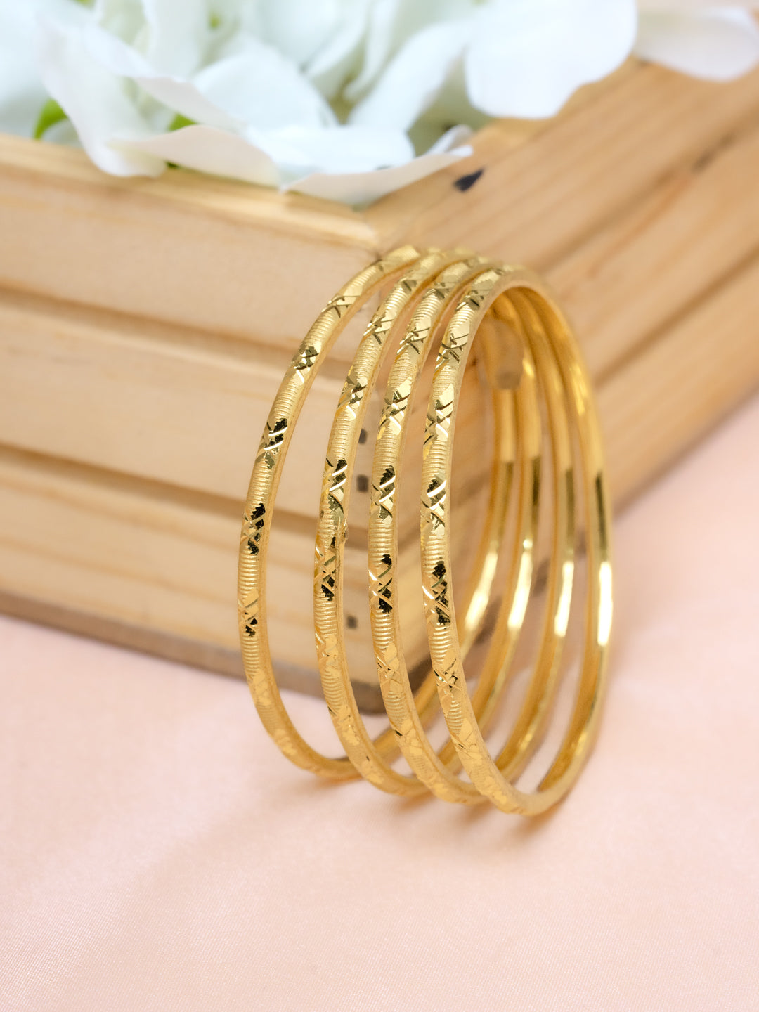 Komal Bangle.  (Set of 4)