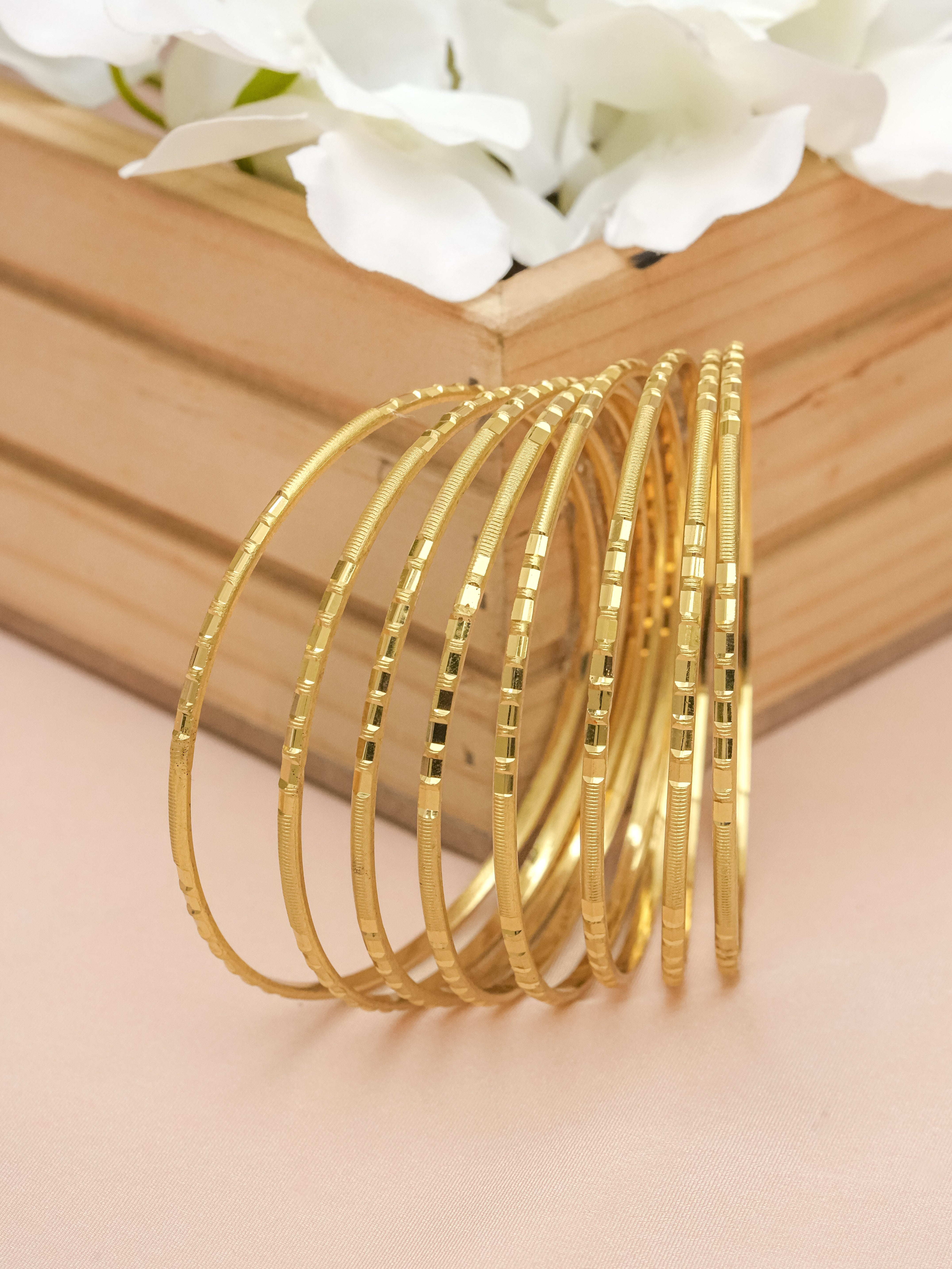 Rubina Bangle ( Set of 8 )