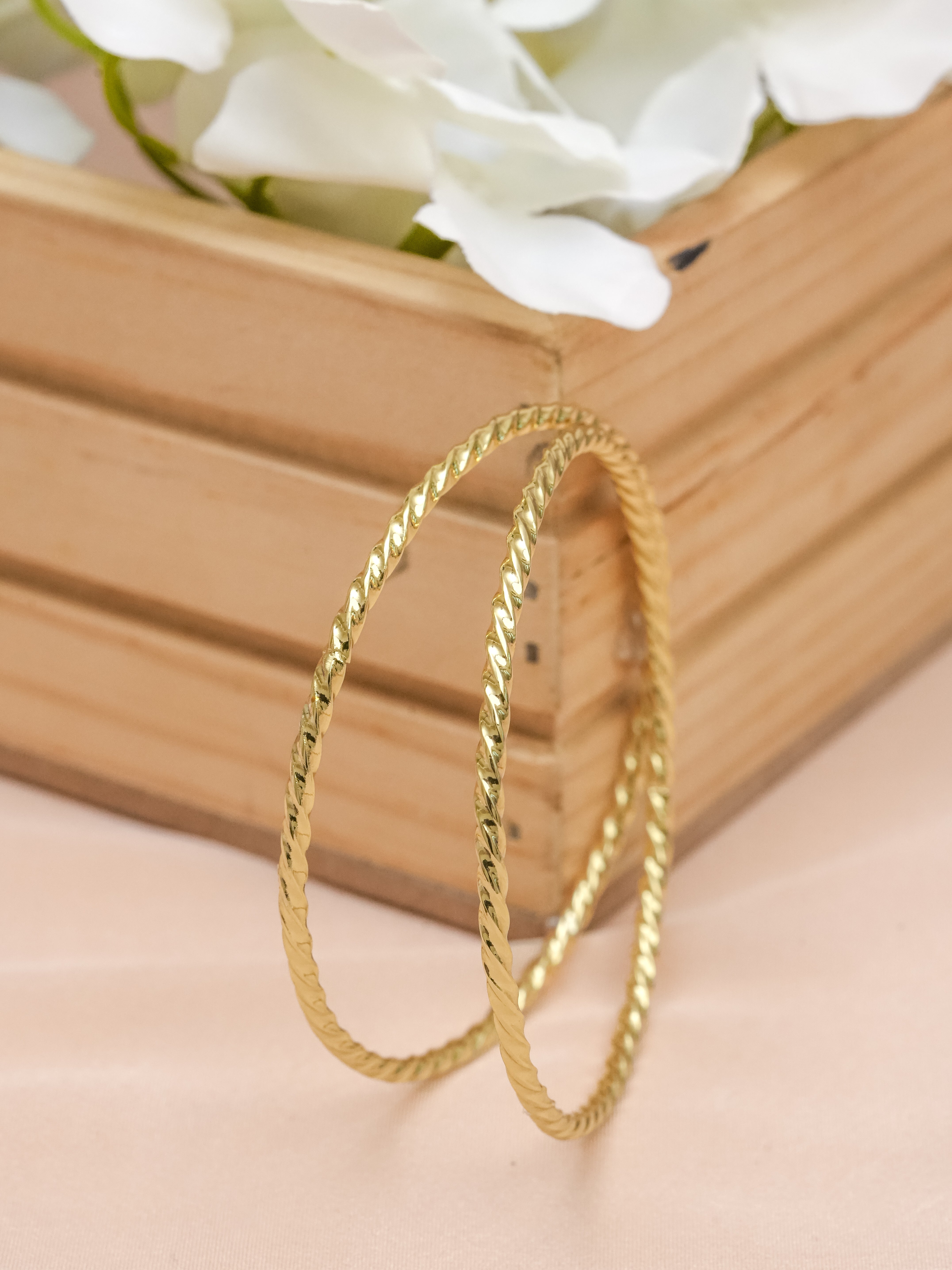 Yuvika Bangle.  (Set of 2)