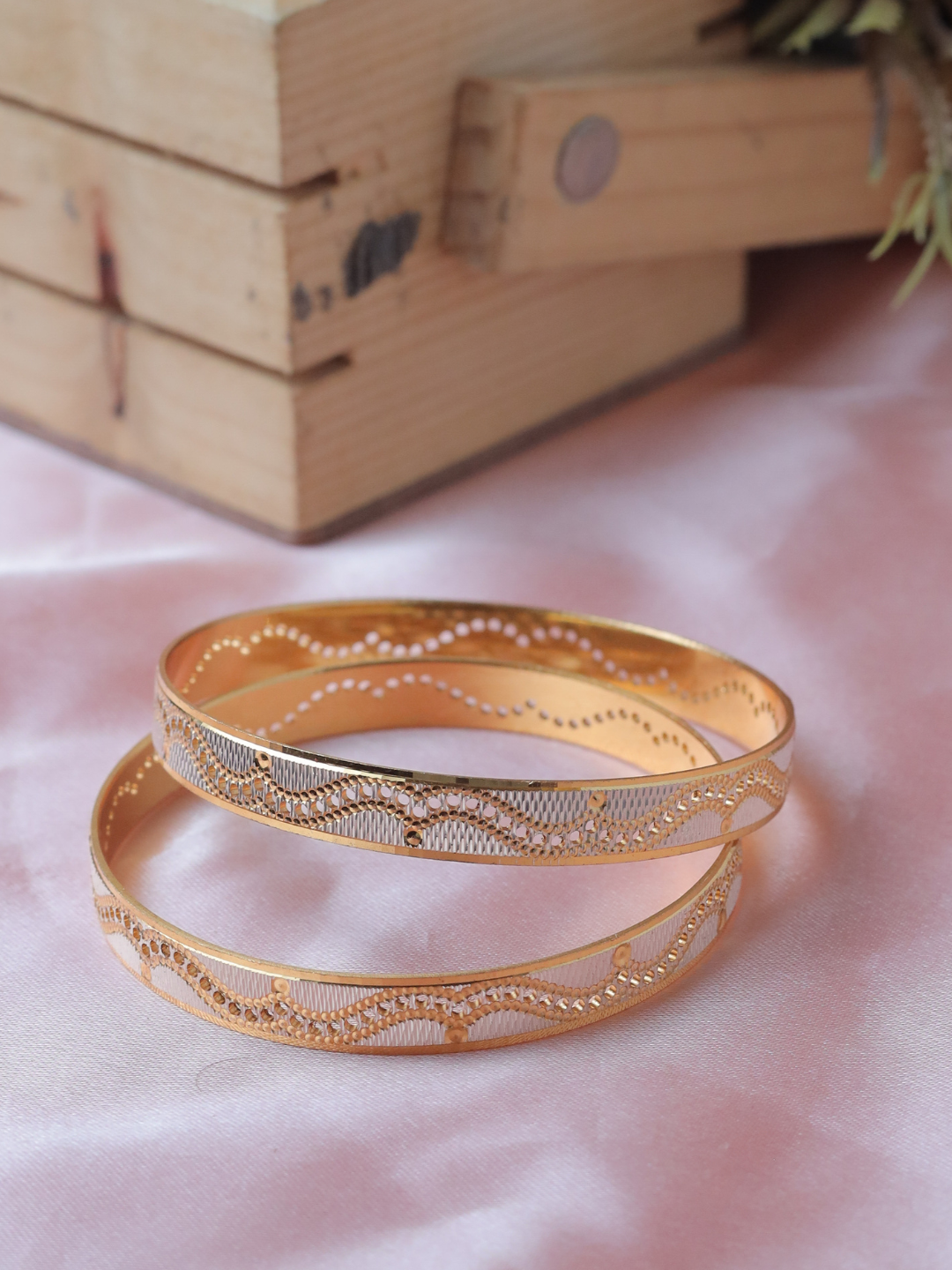 Harleen Bangle.  (Set of 2)