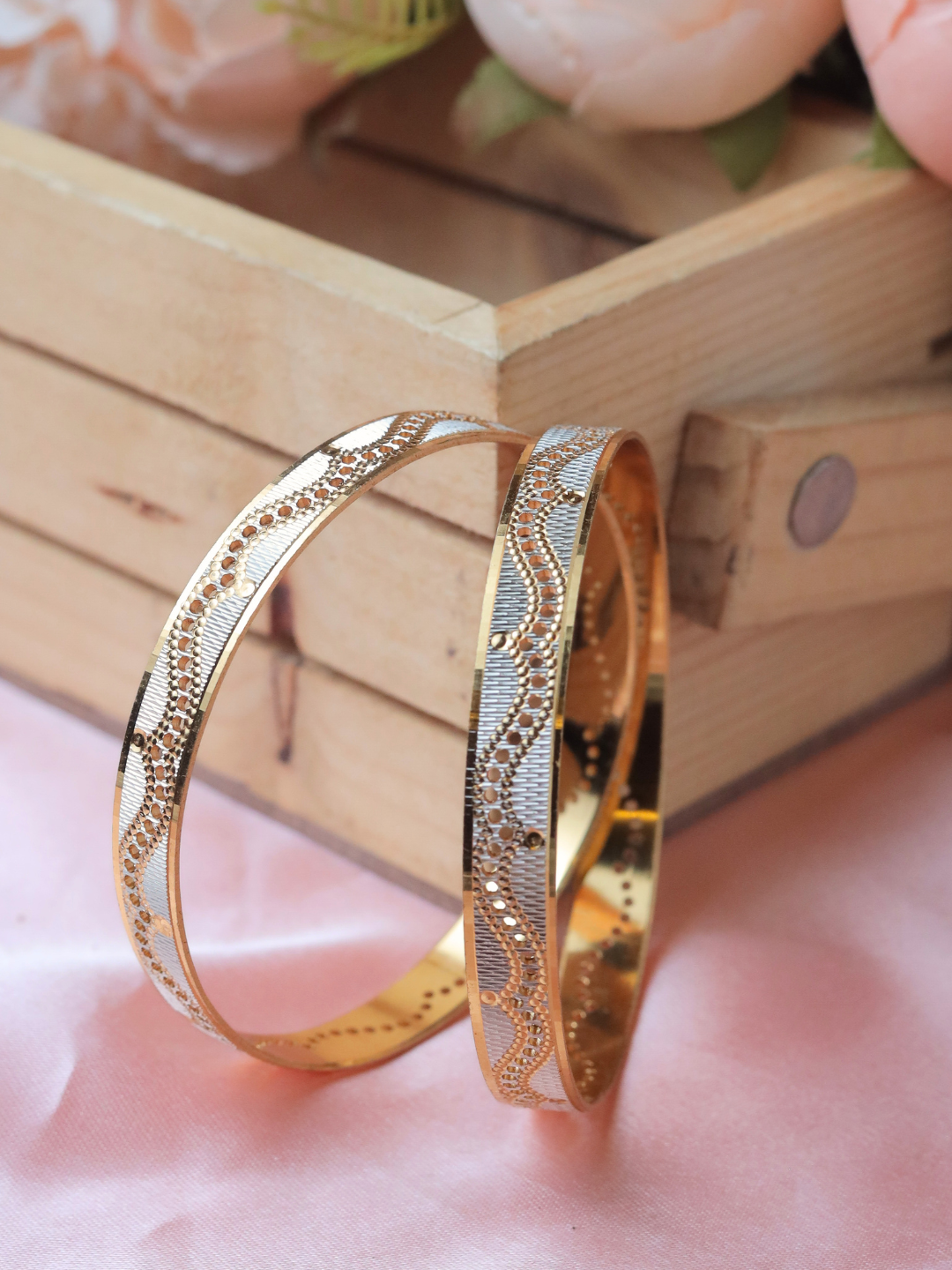 Harleen Bangle.  (Set of 2)