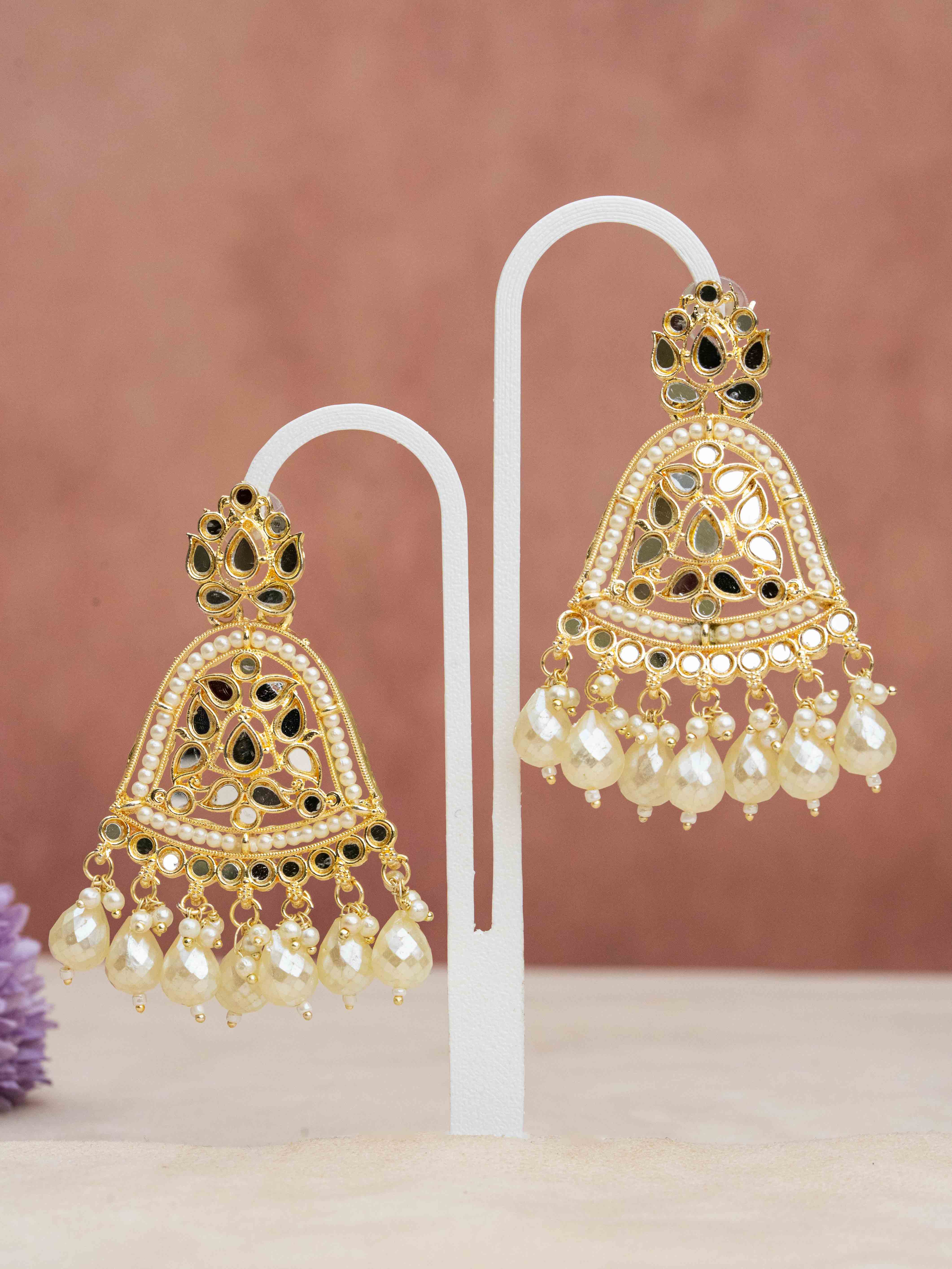 Ishanya Kundan Earrings