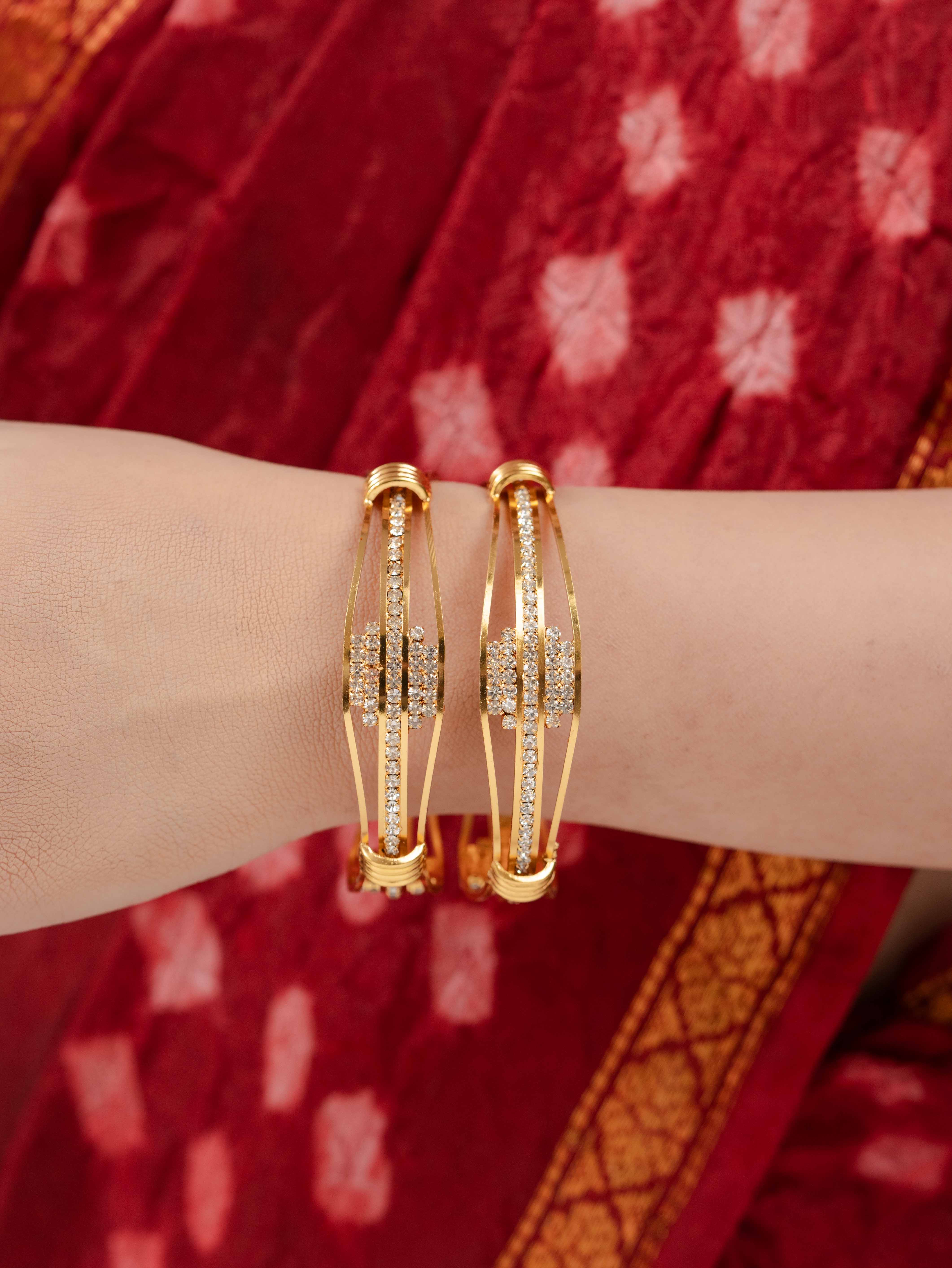 Shehnaz Designer Bangle ( Set of 2 )