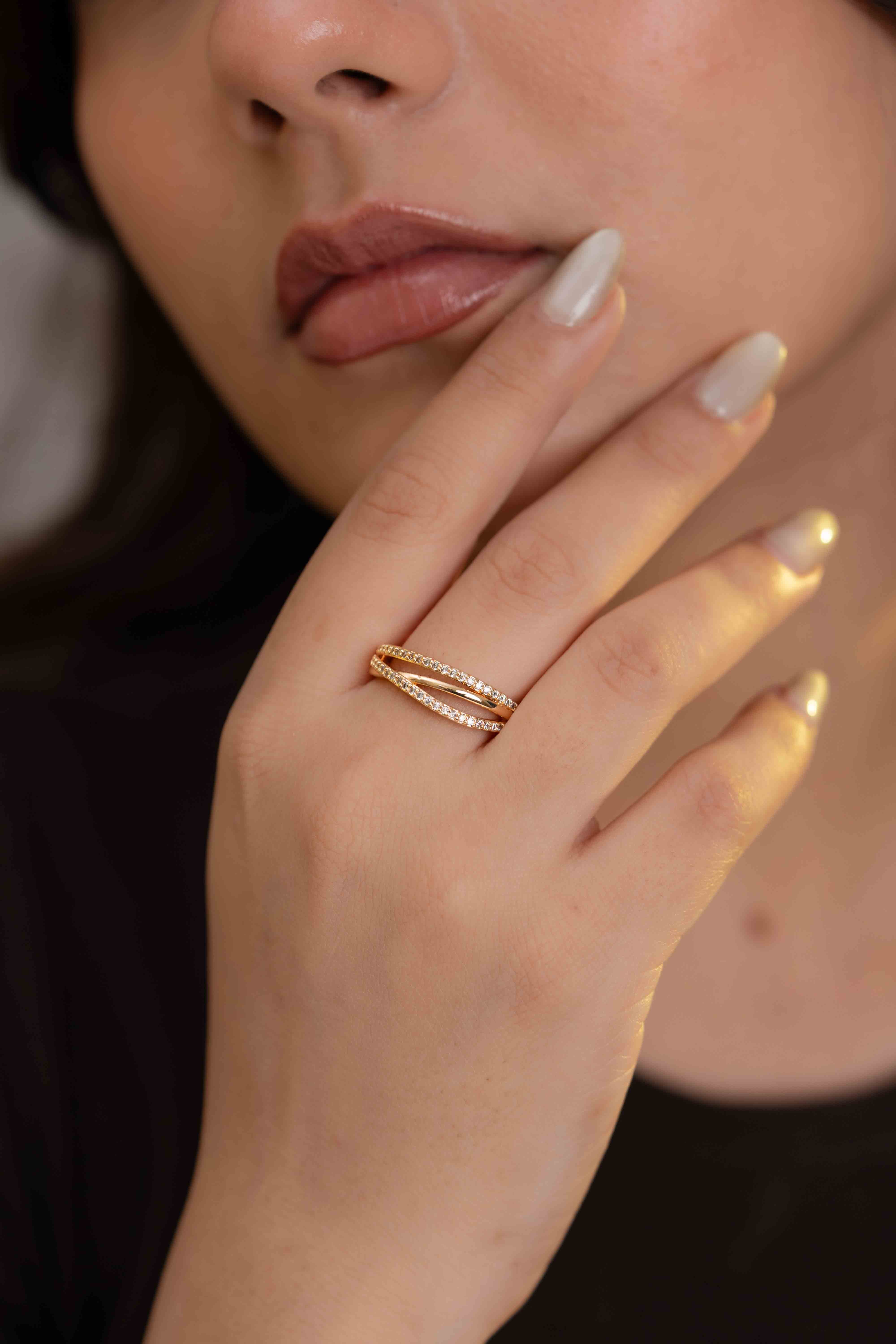 Leher Adjustable Ring