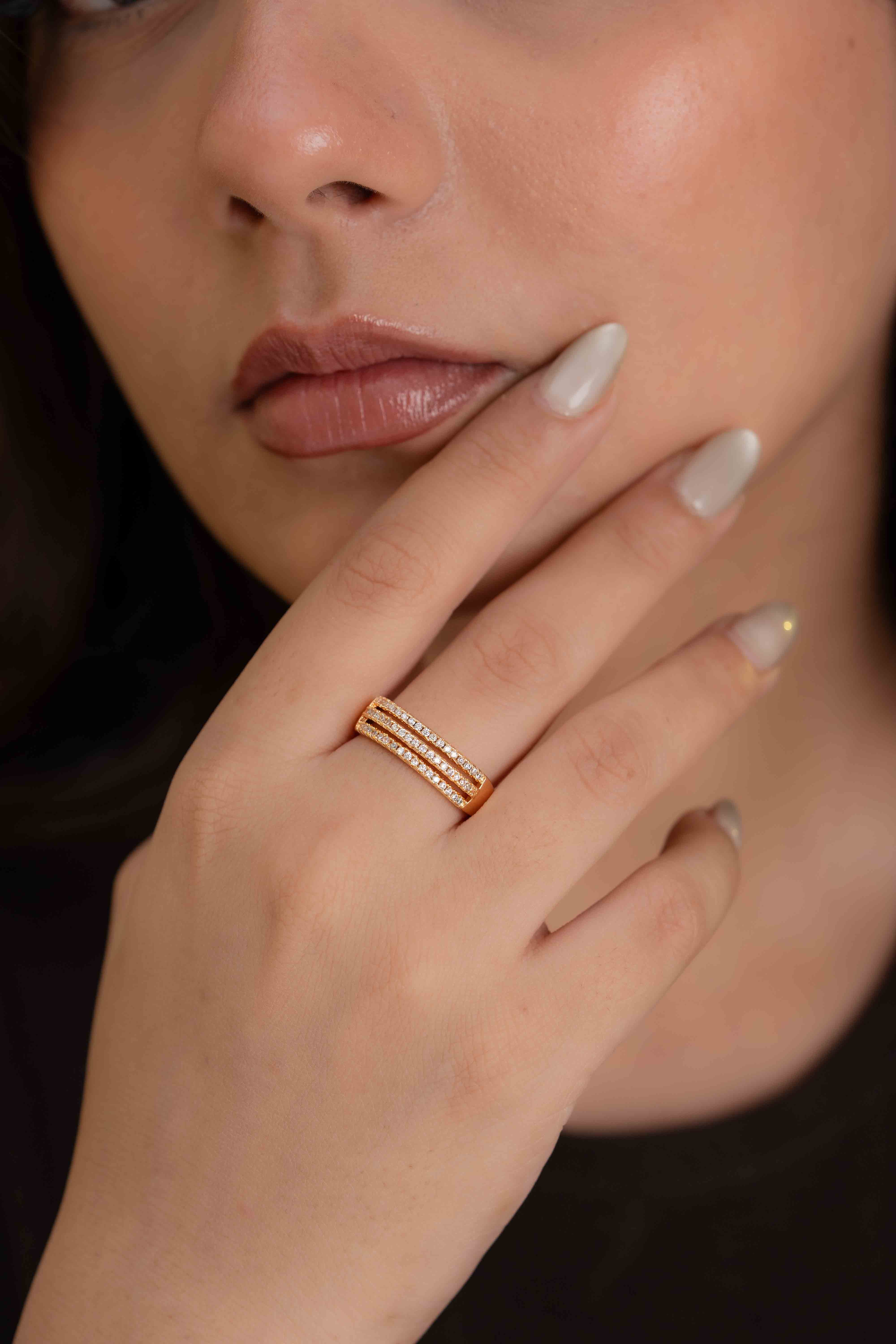 Amora One Adjustable Ring