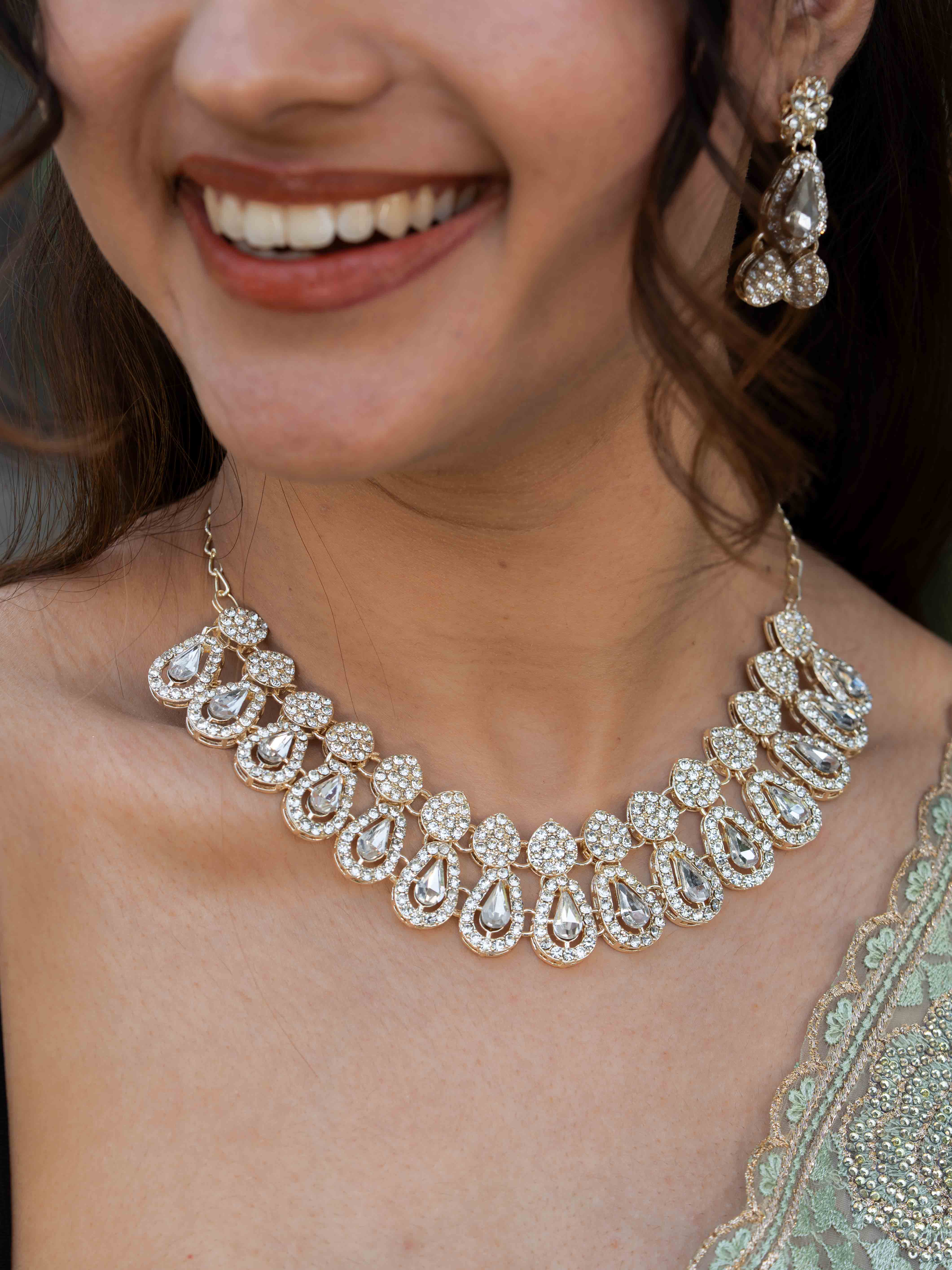 Suhira Diamond necklace set