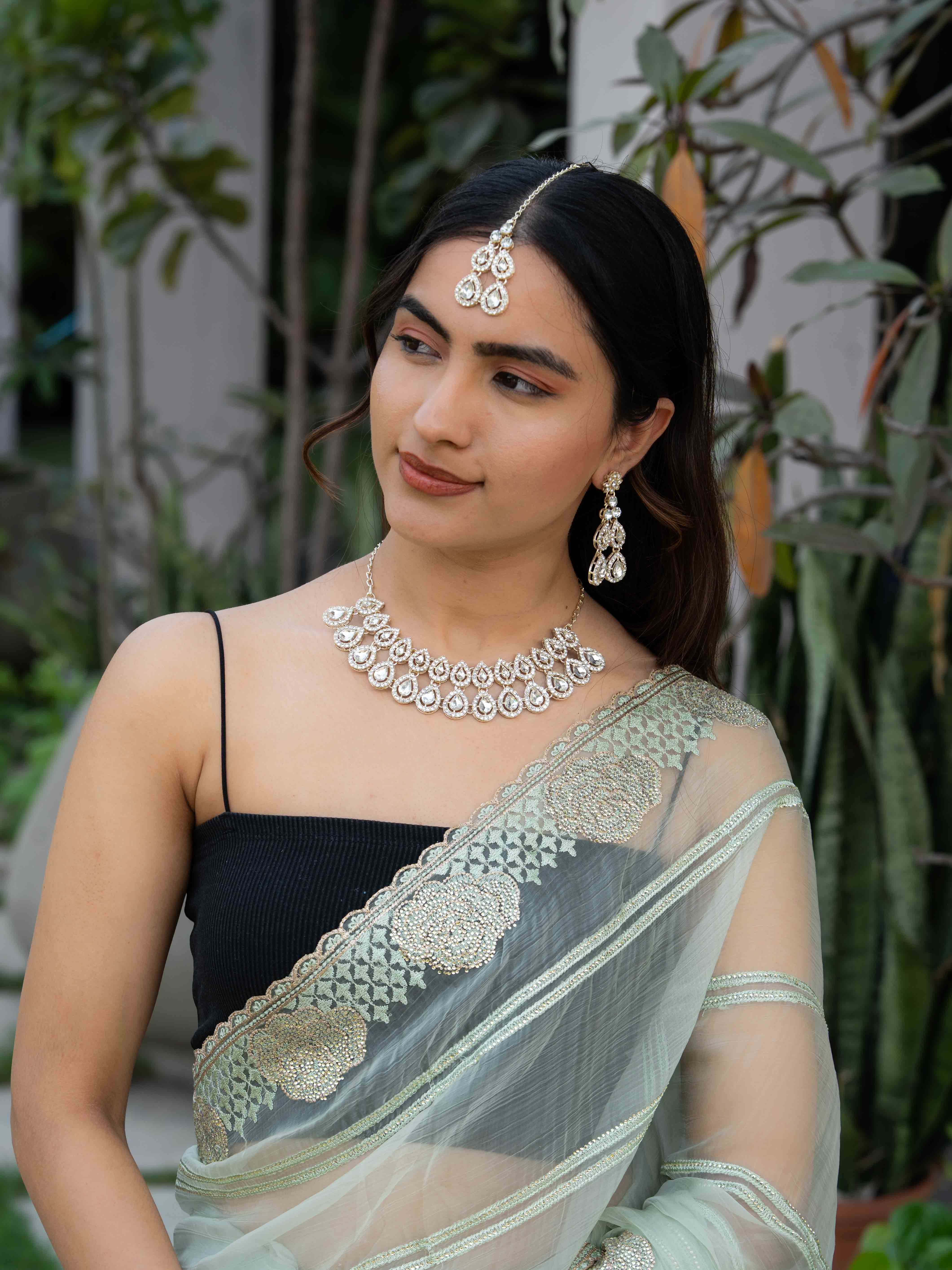 Navisha Diamond necklace set