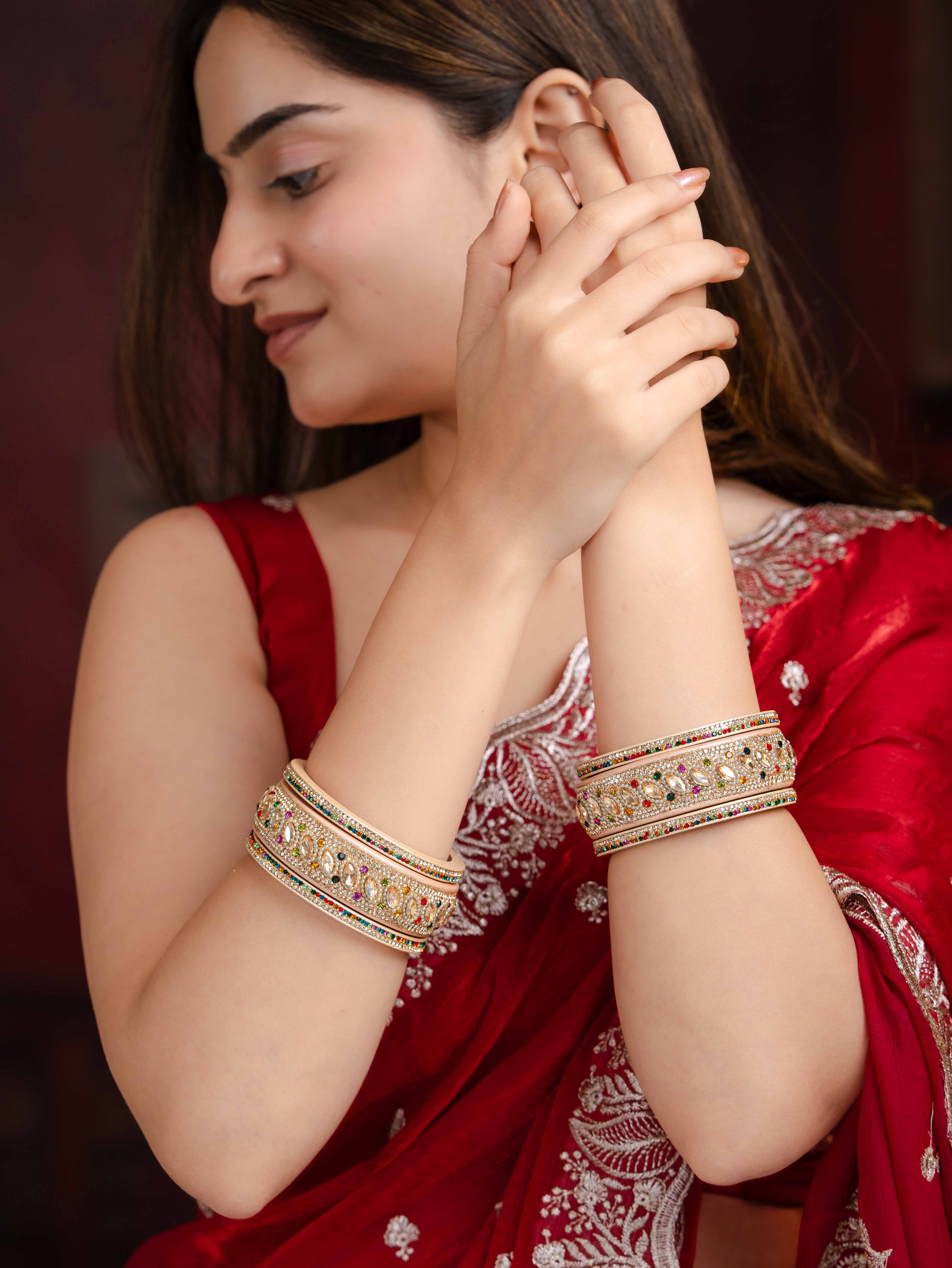 Roohani Festive Bangles ( Set Of 6)