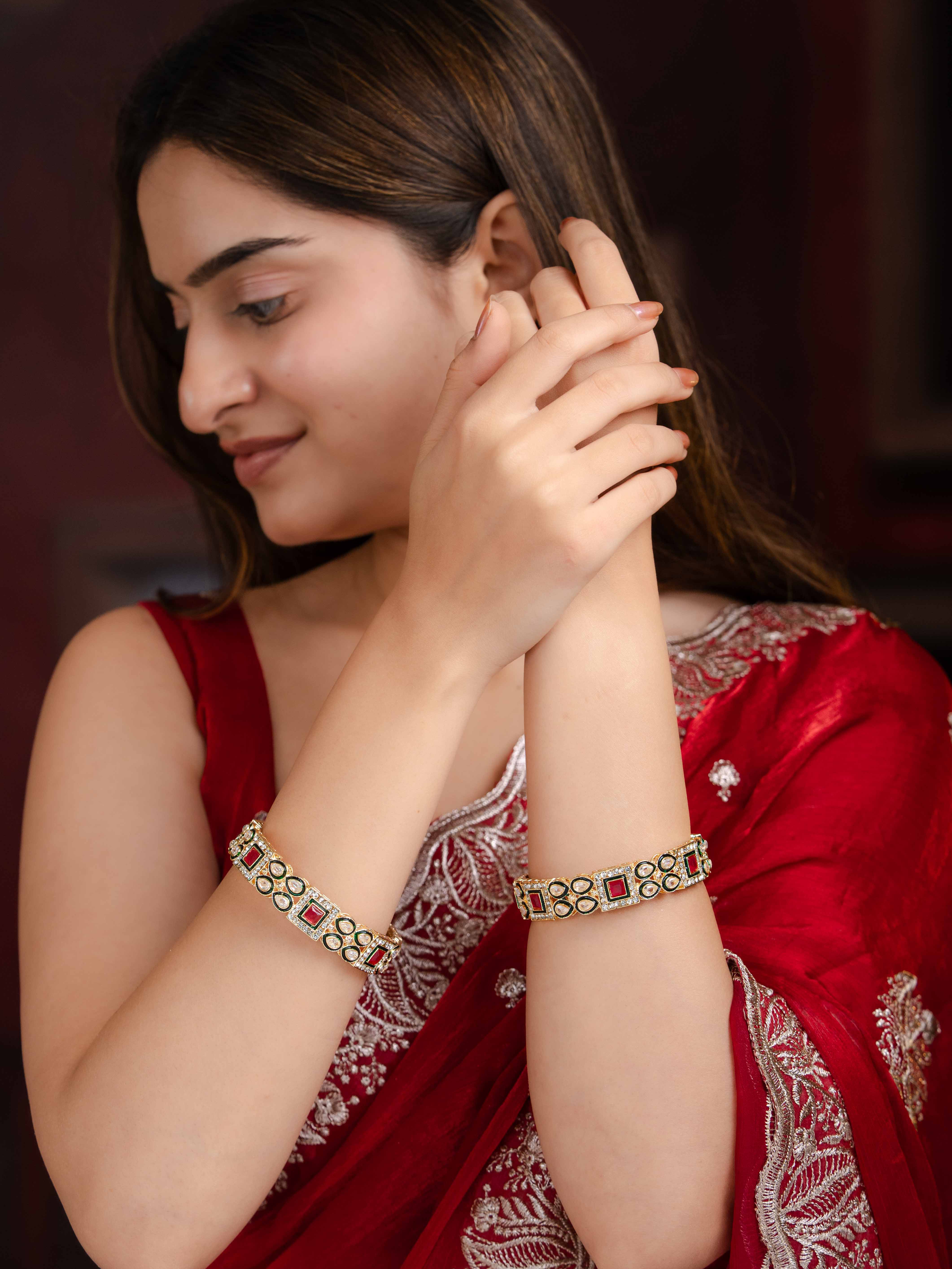 Ruhira Festive Bangles ( Set Of 2 )