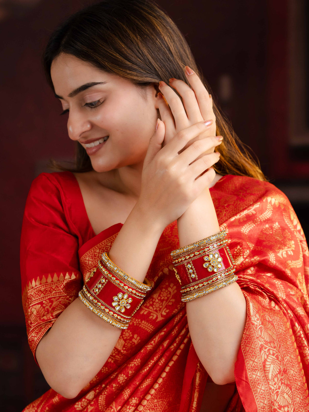 Suhaag Shringar Chuda Set