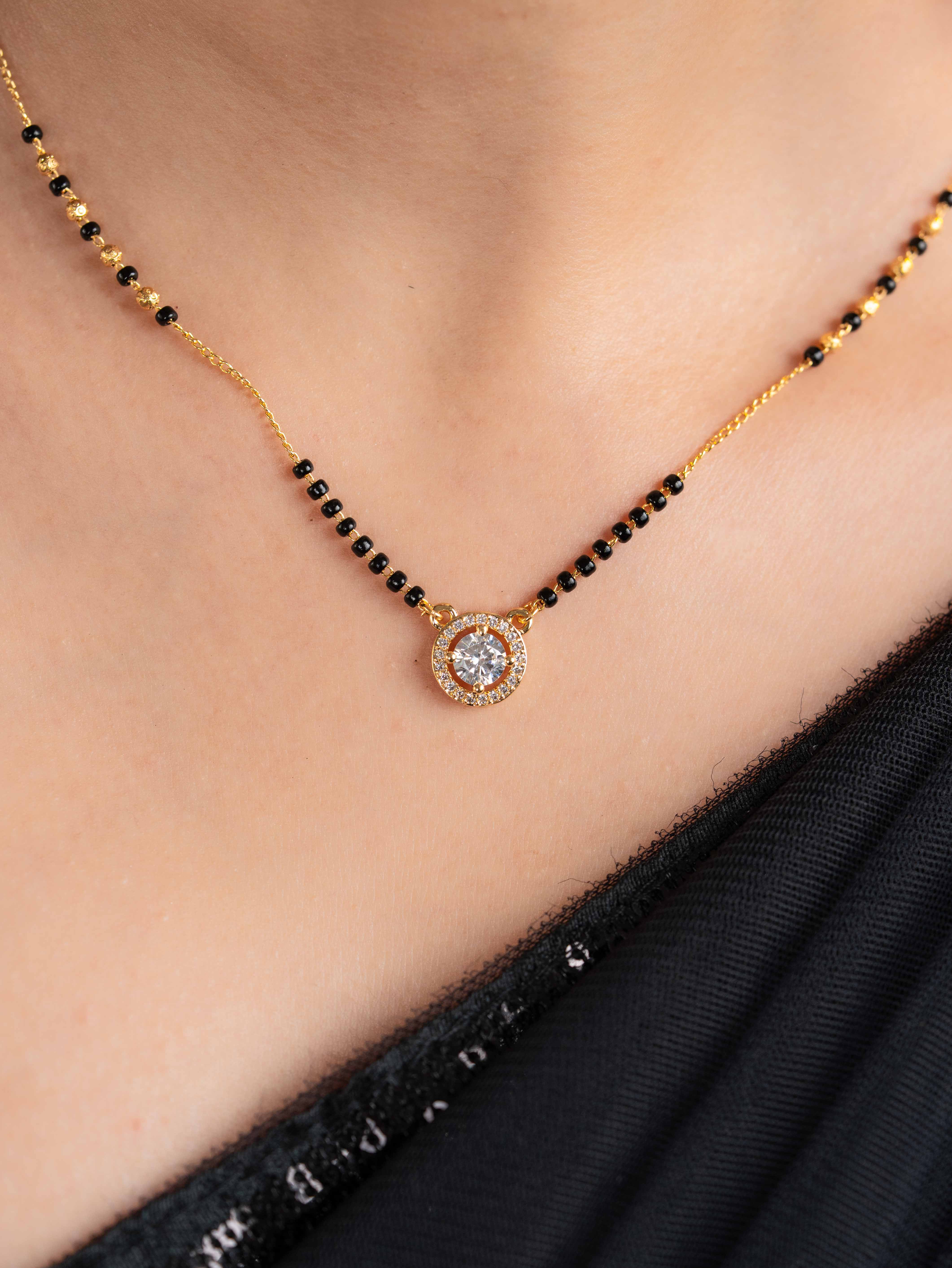 Emily Mangalsutra with Earrings