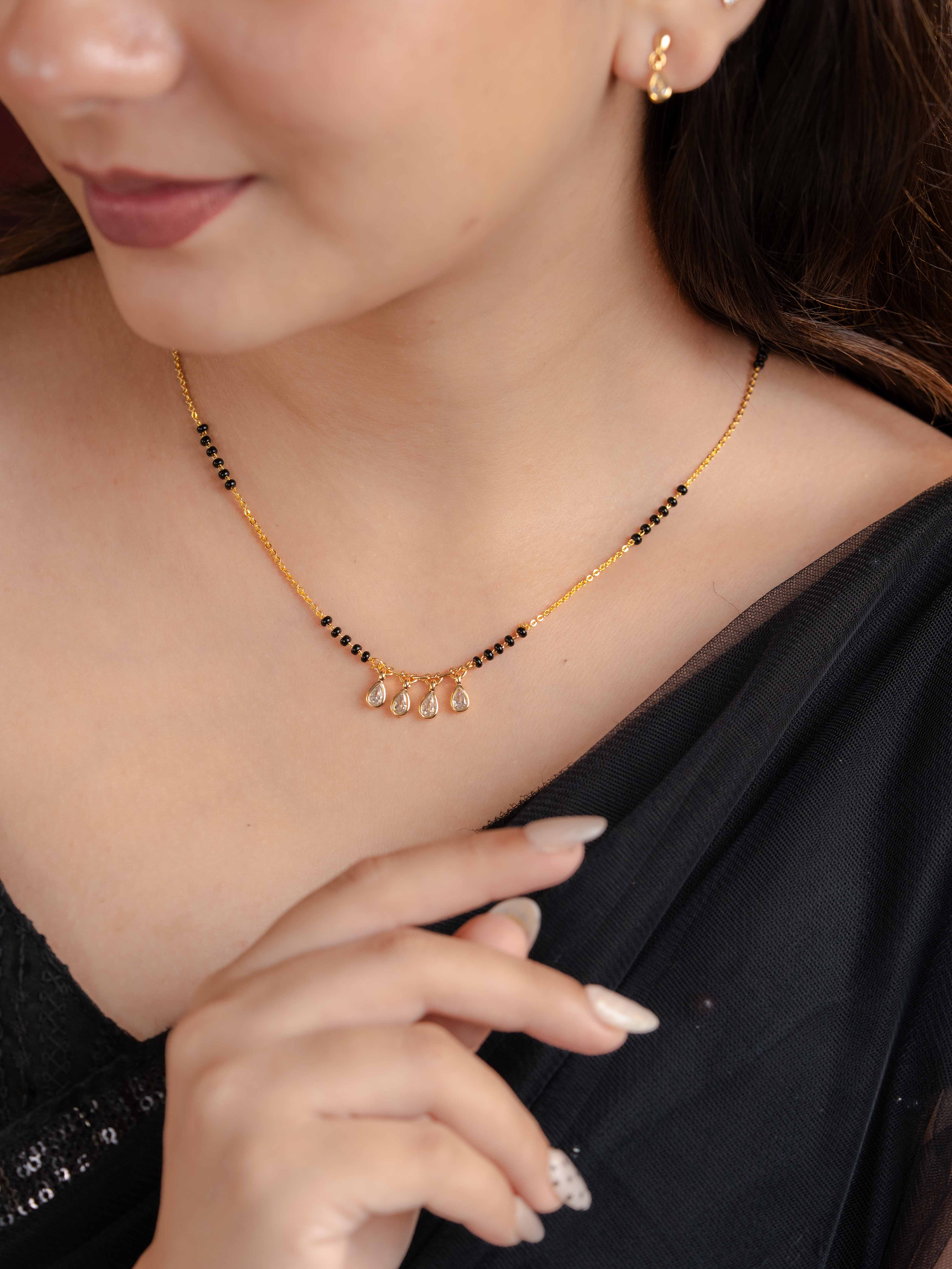 Meher Mangalsutra with Earrings
