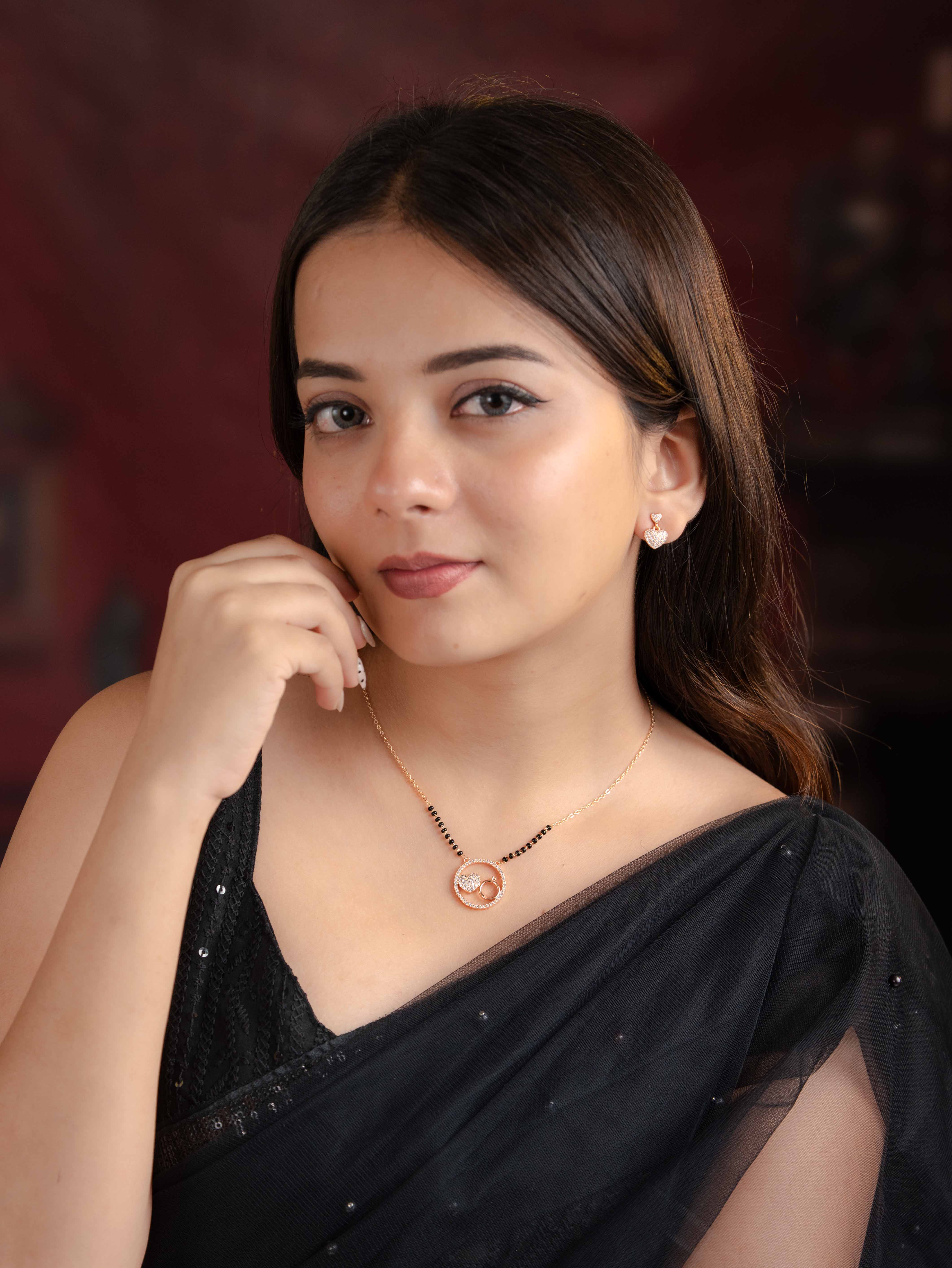Senorita Mangalsutra with Earrings