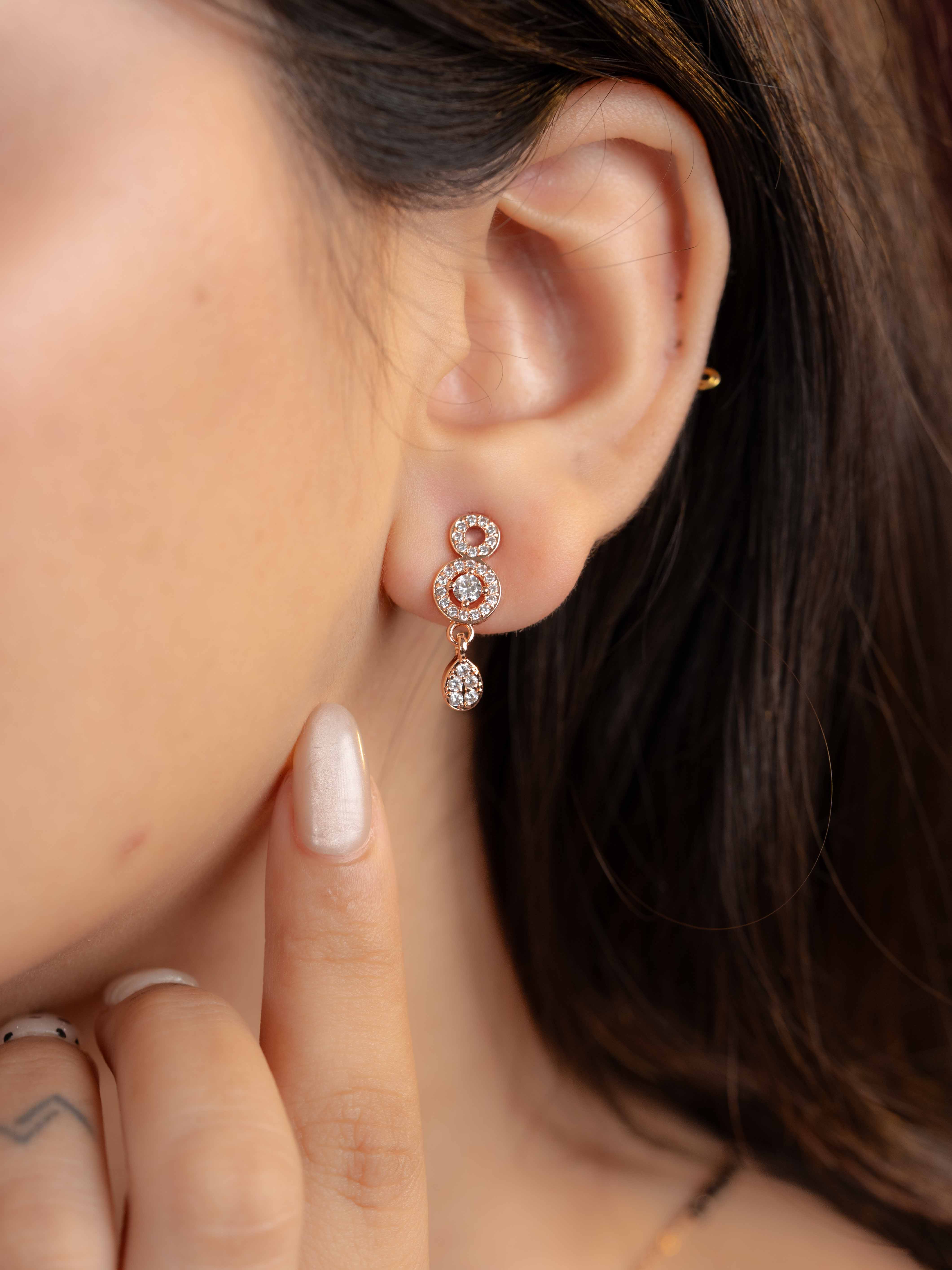 Rihanna Mangalsutra with Earrings