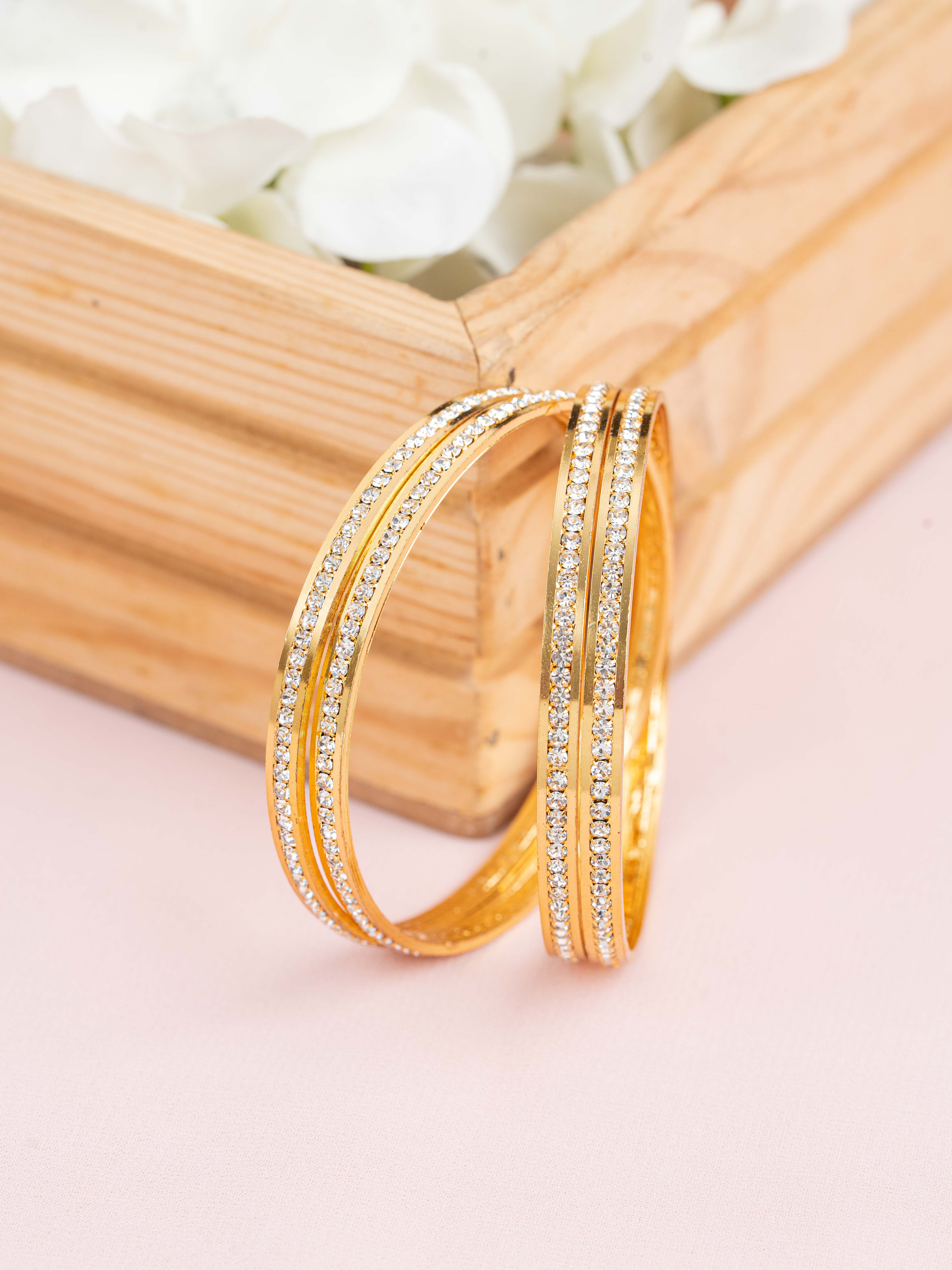 Leena Bangle ( Set Of 4 )
