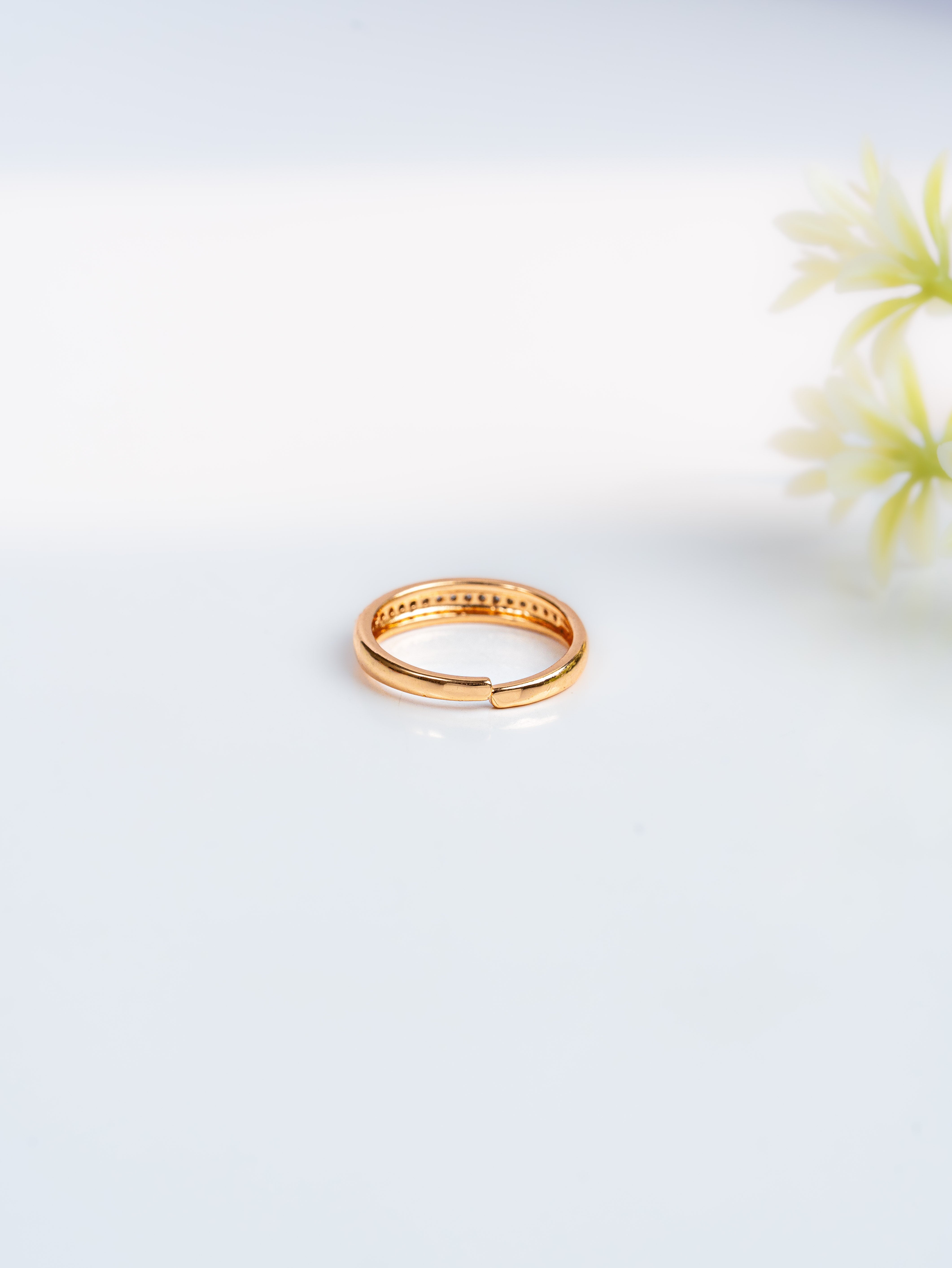 Amber Adjustable Ring