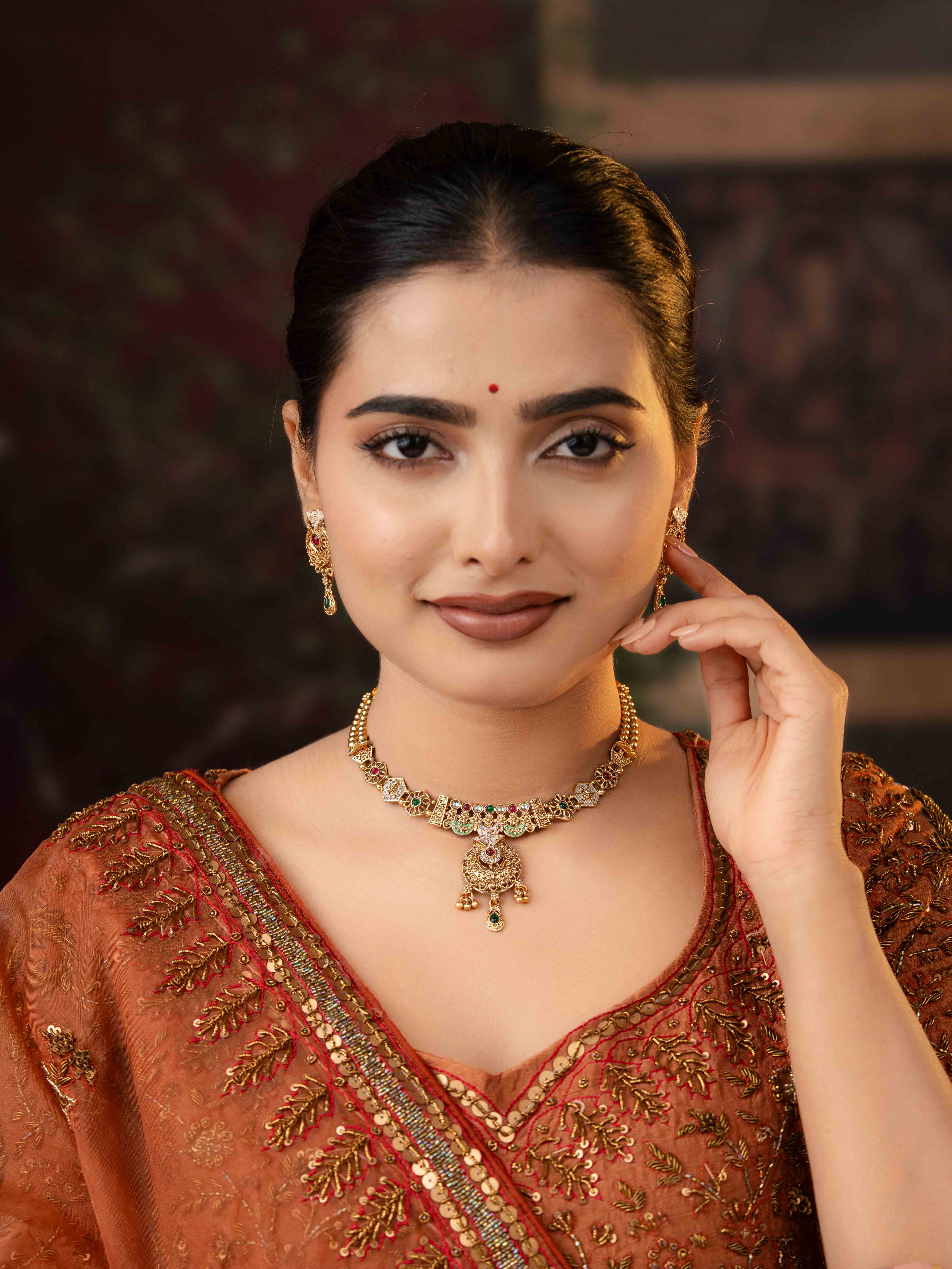 Gitanjali necklace set