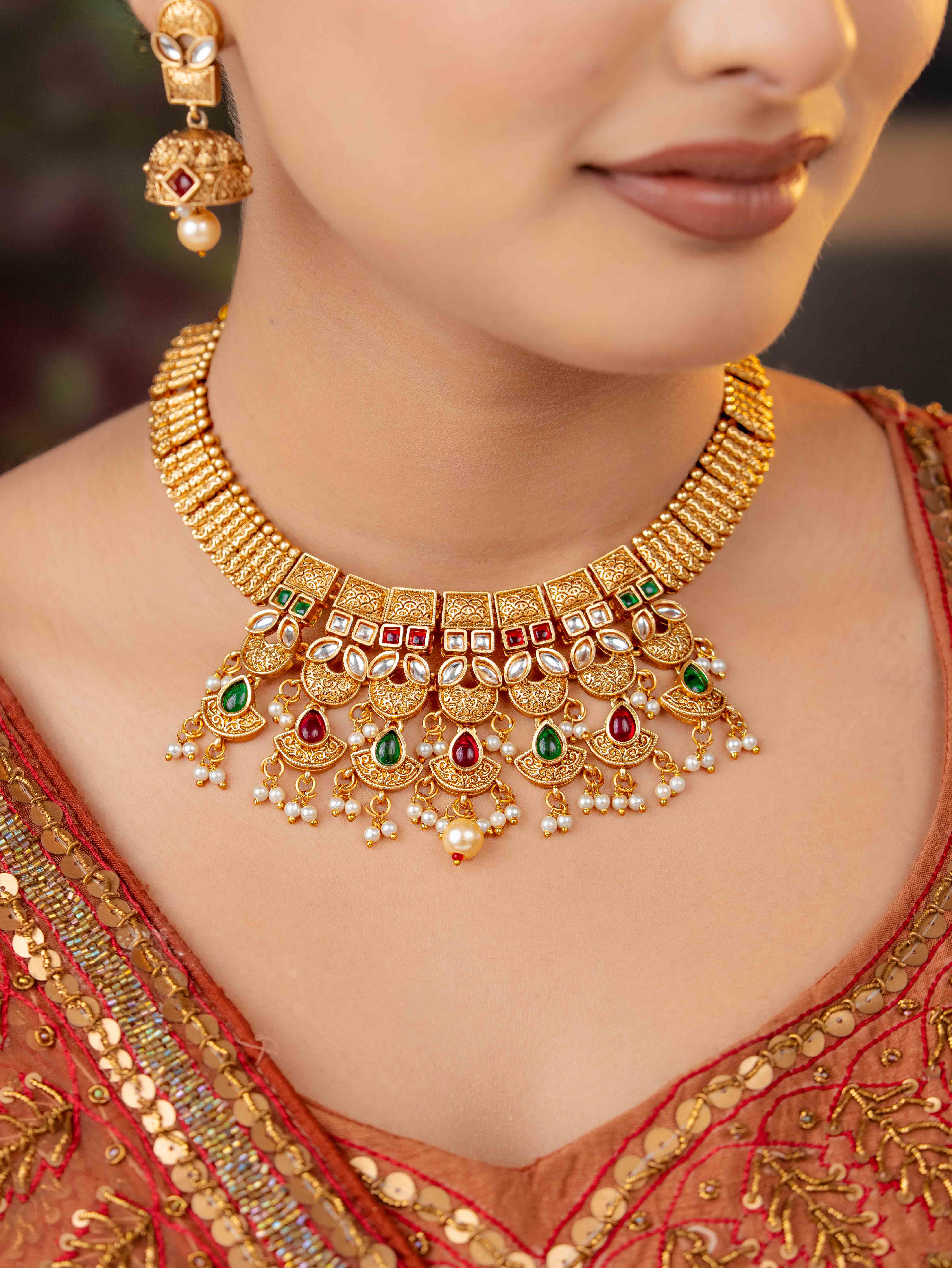 Prishika Necklace Set
