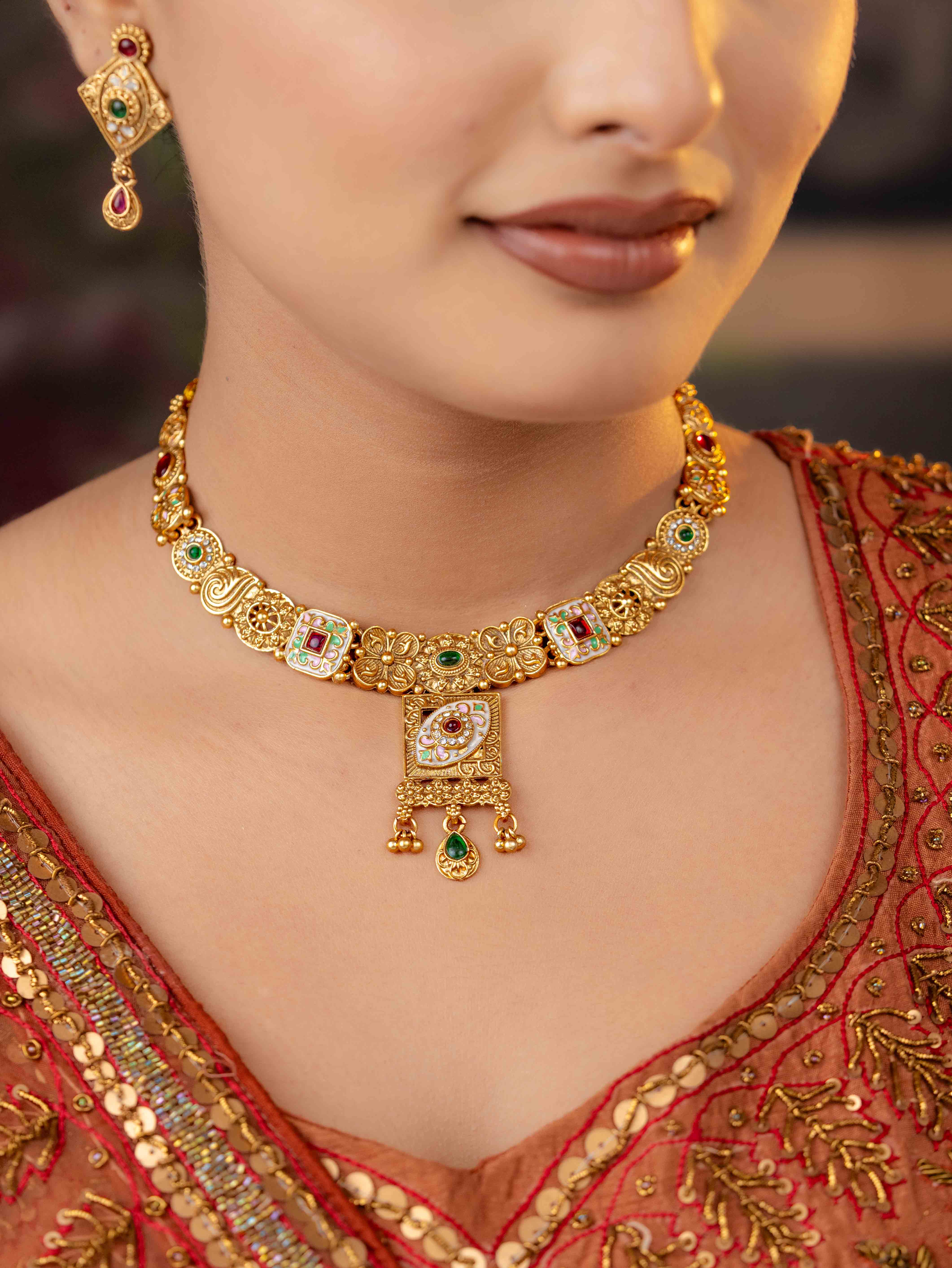Naina necklace set