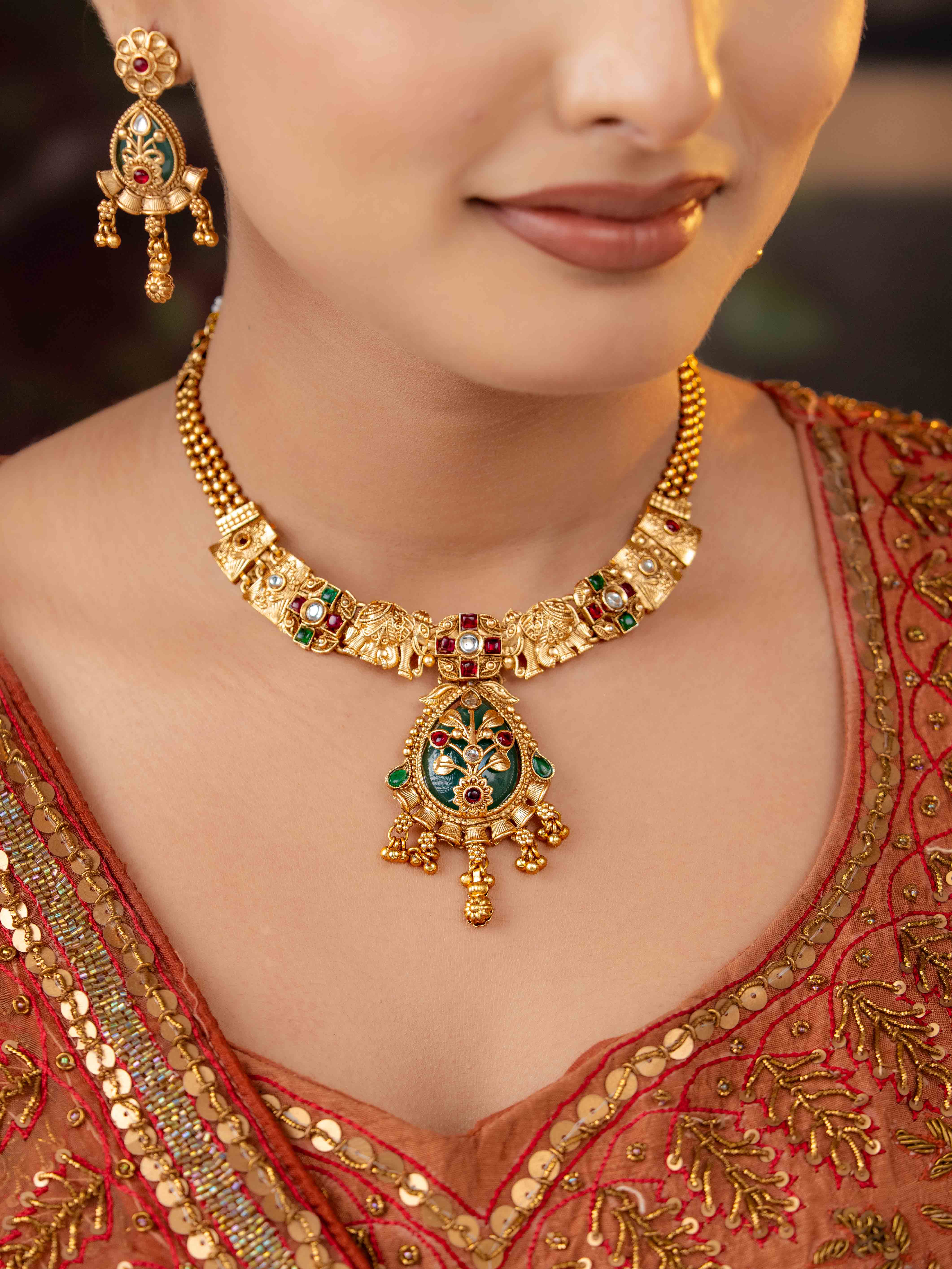 Ambika Necklace Set