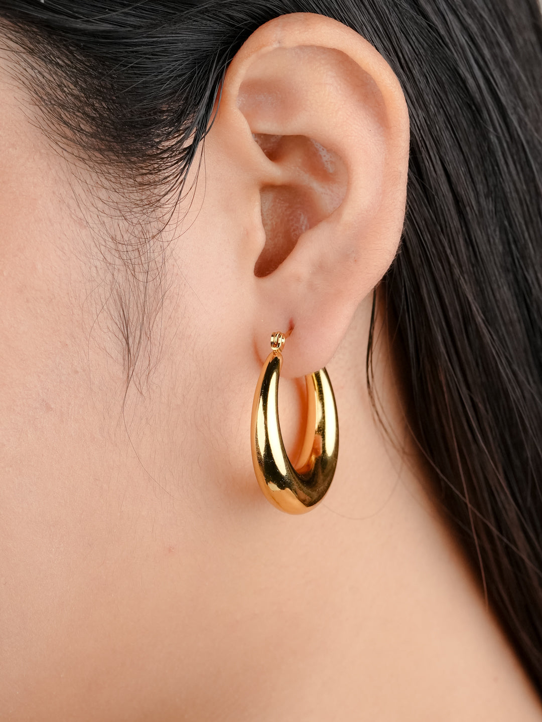 Valentina Earrings.  (18K Gold Plated)