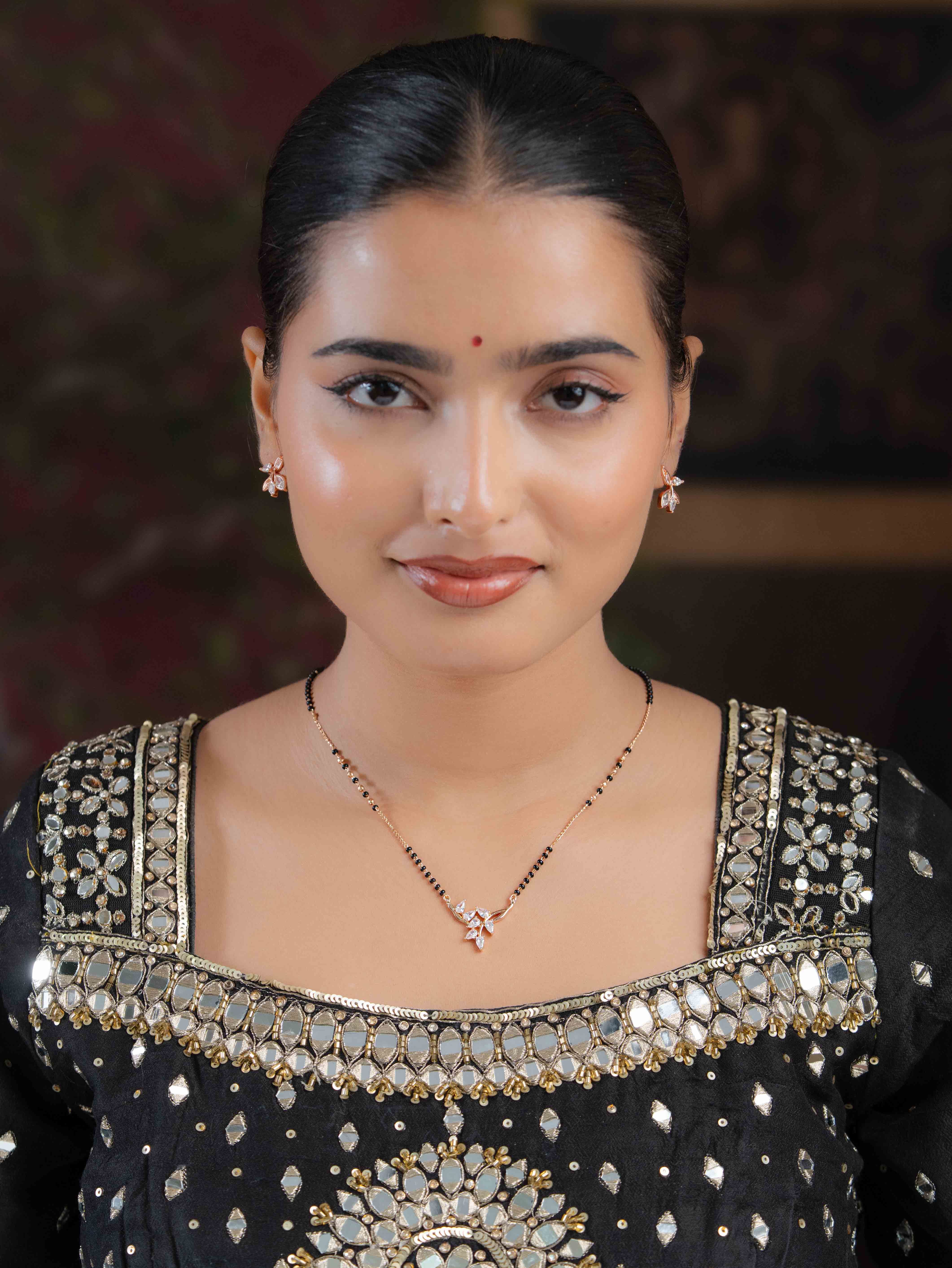 Khushi Mangalsutra With Earrings