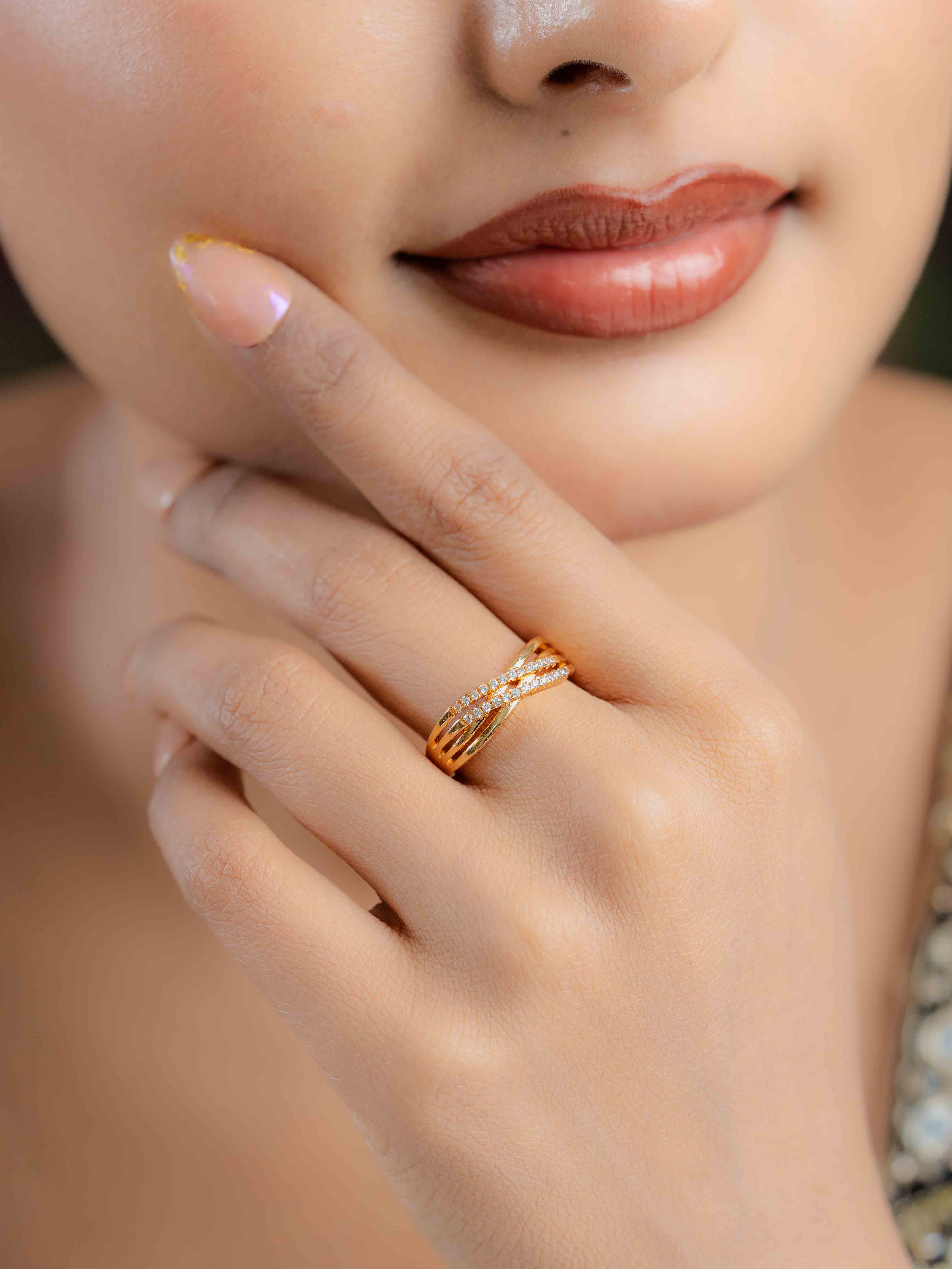 Twilight Adjustable Ring