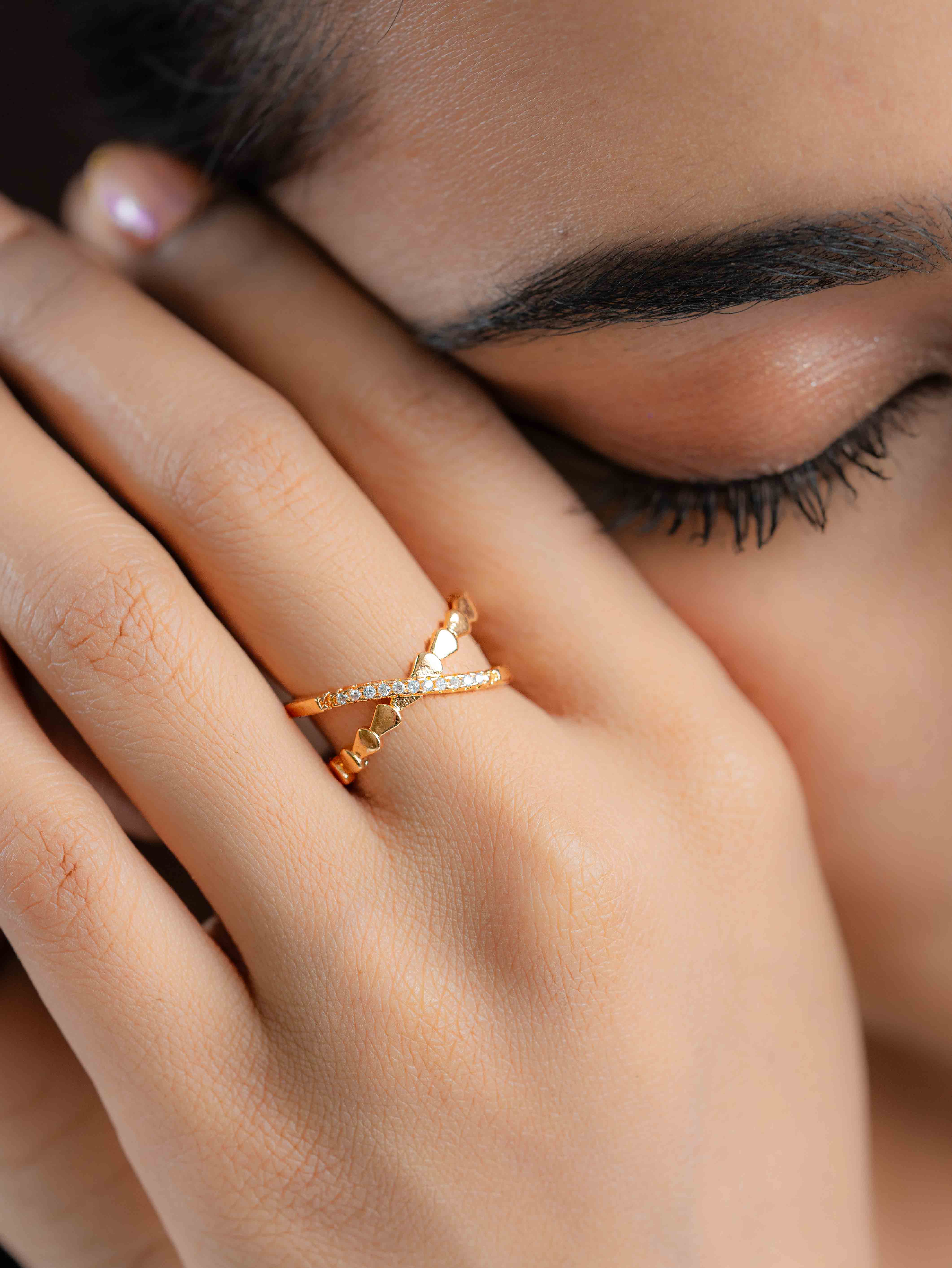 Blush Adjustable Ring