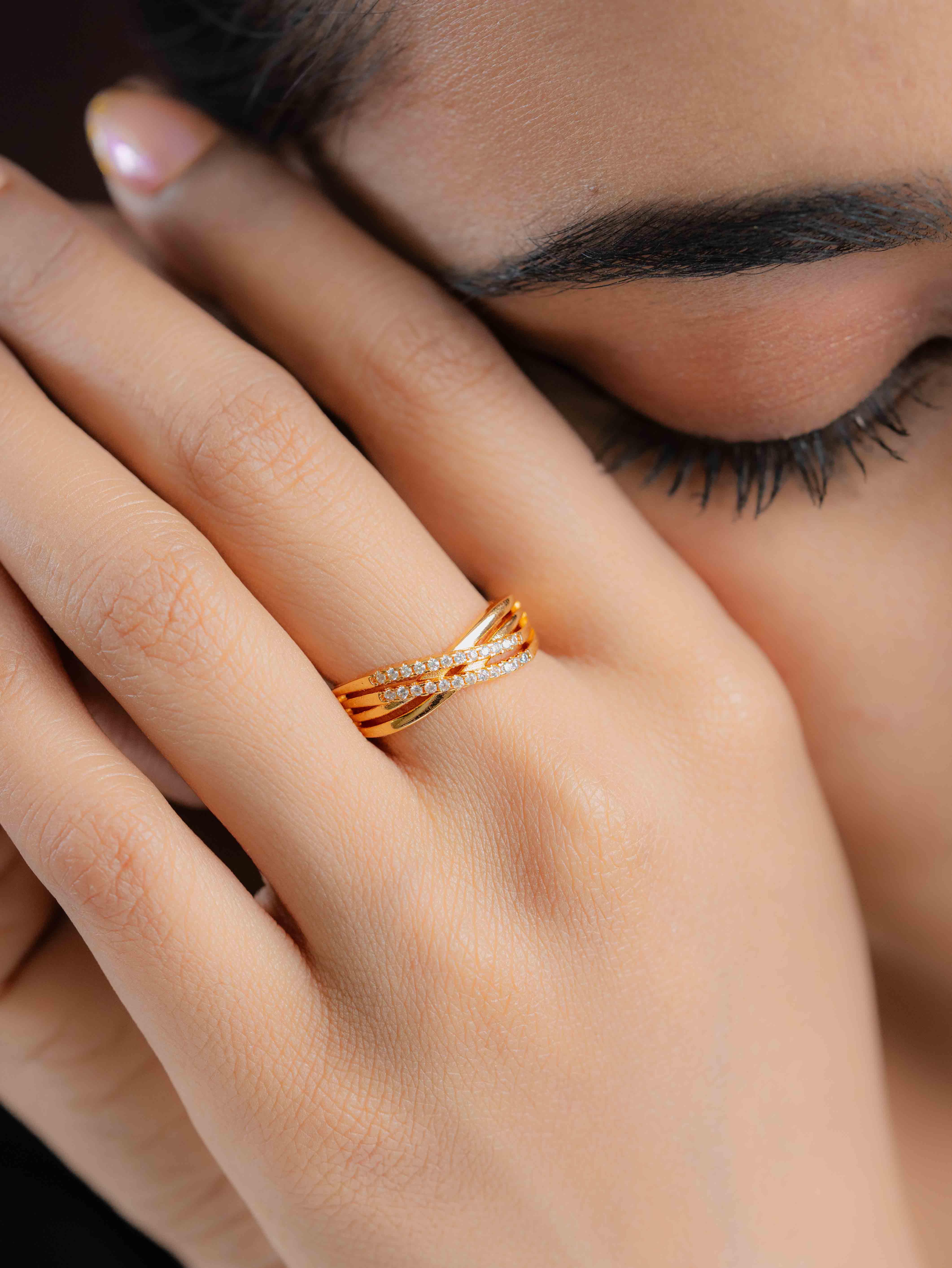 Twilight Adjustable Ring