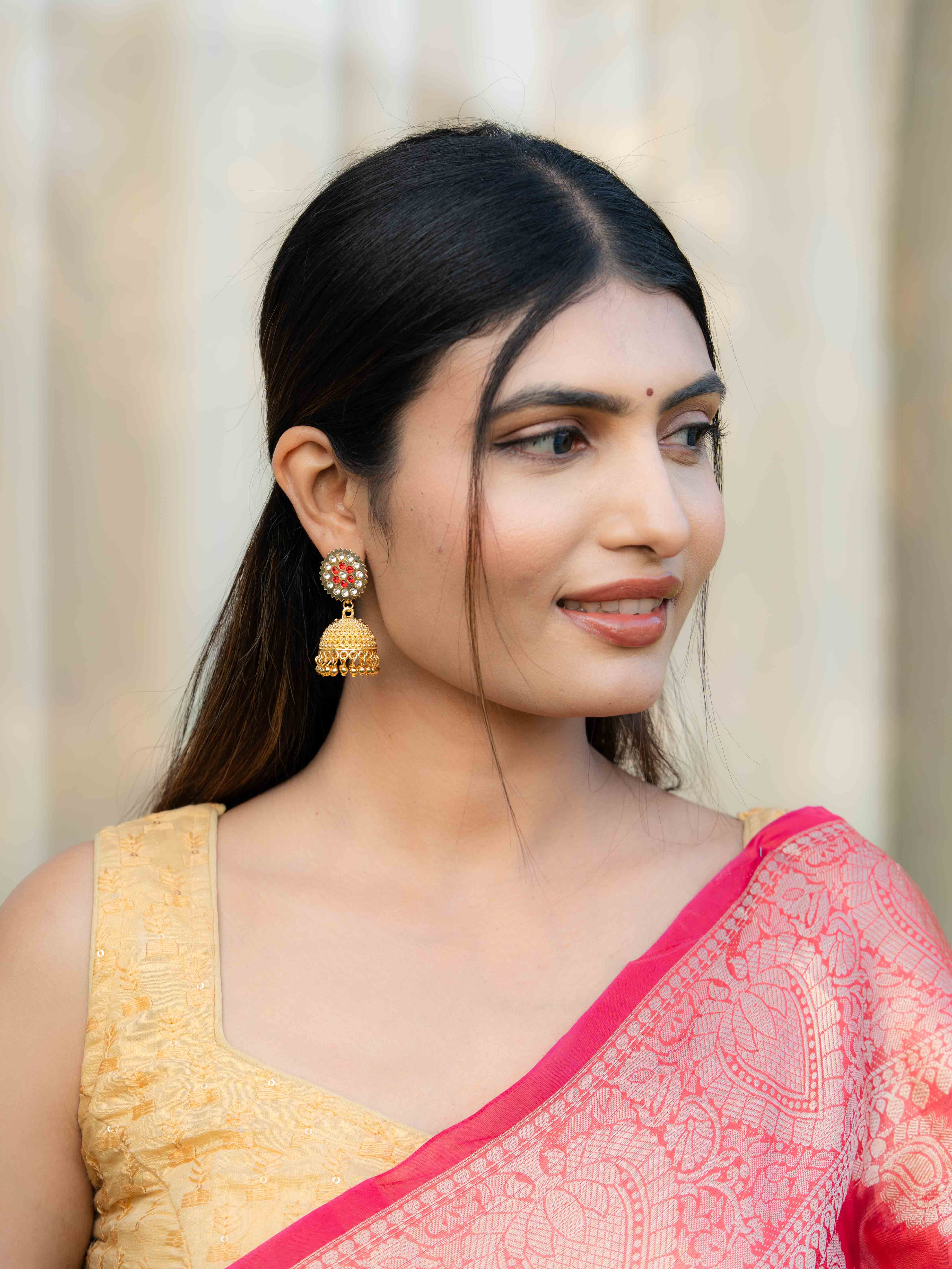 Soraya Gold Jhumkas