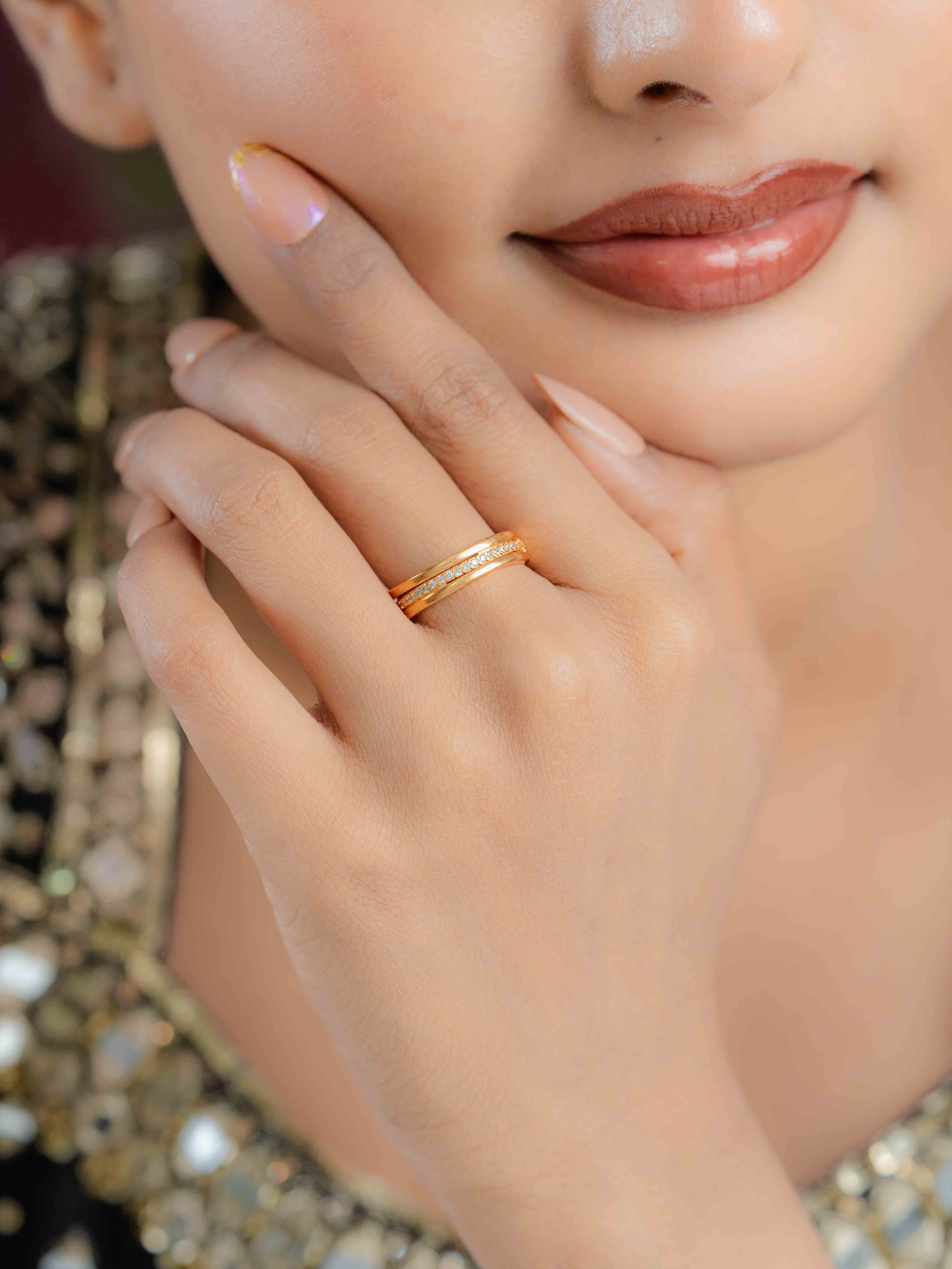 Majestic Glow Adjustable Ring