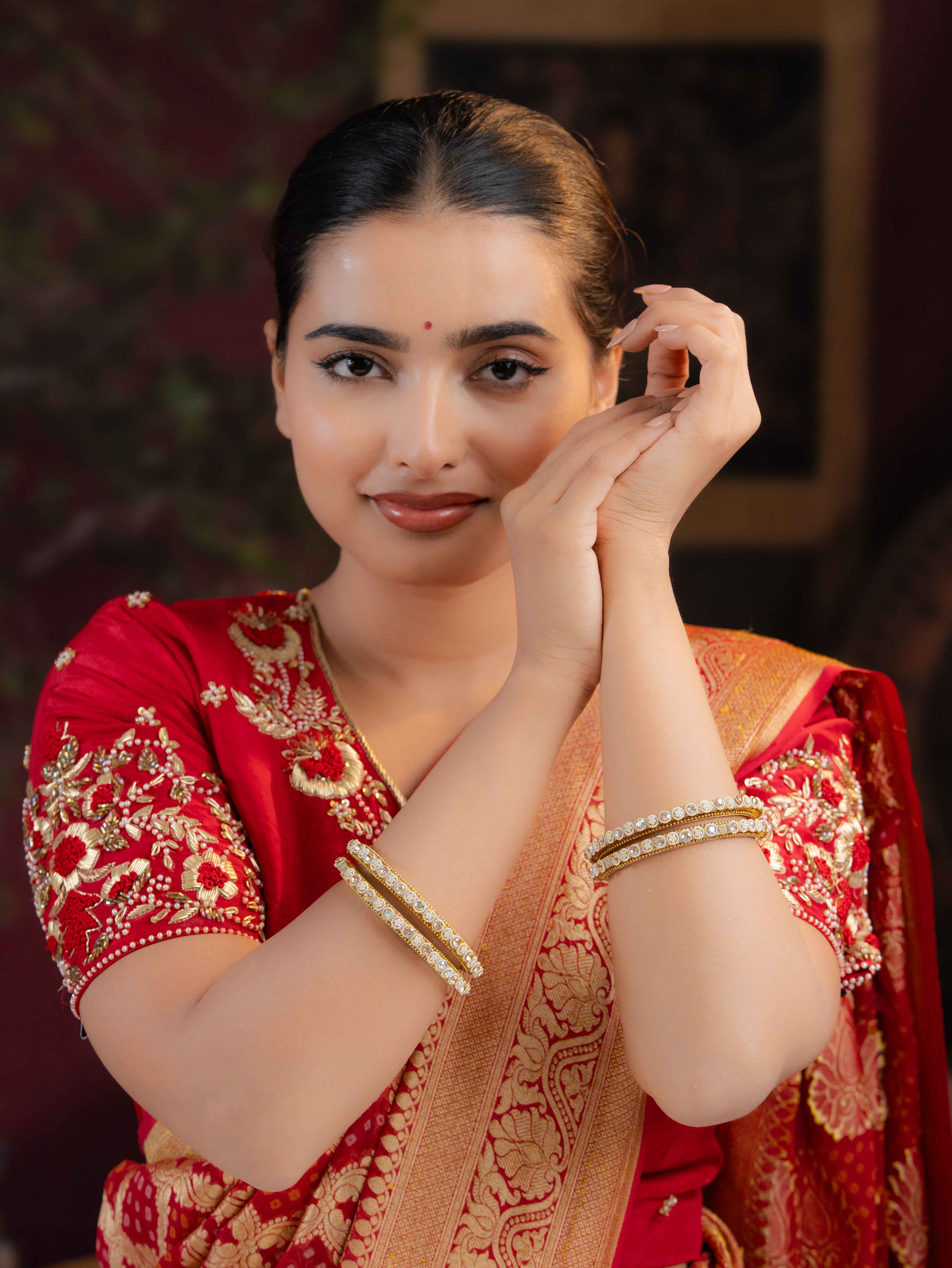Mishika Festive Bangles ( Set Of 4 )