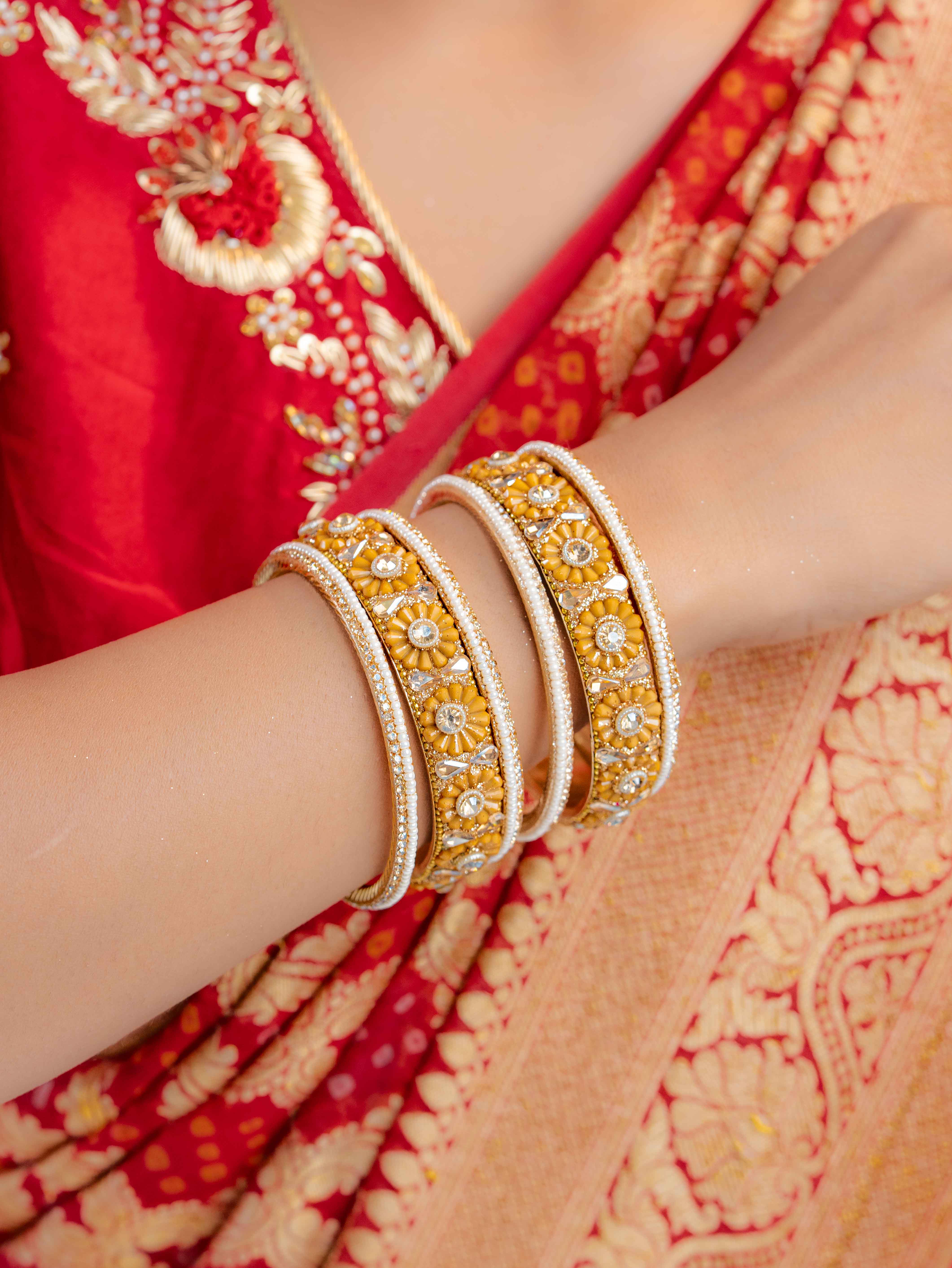 Pushpa Festive Bangles ( Set Of 6 )