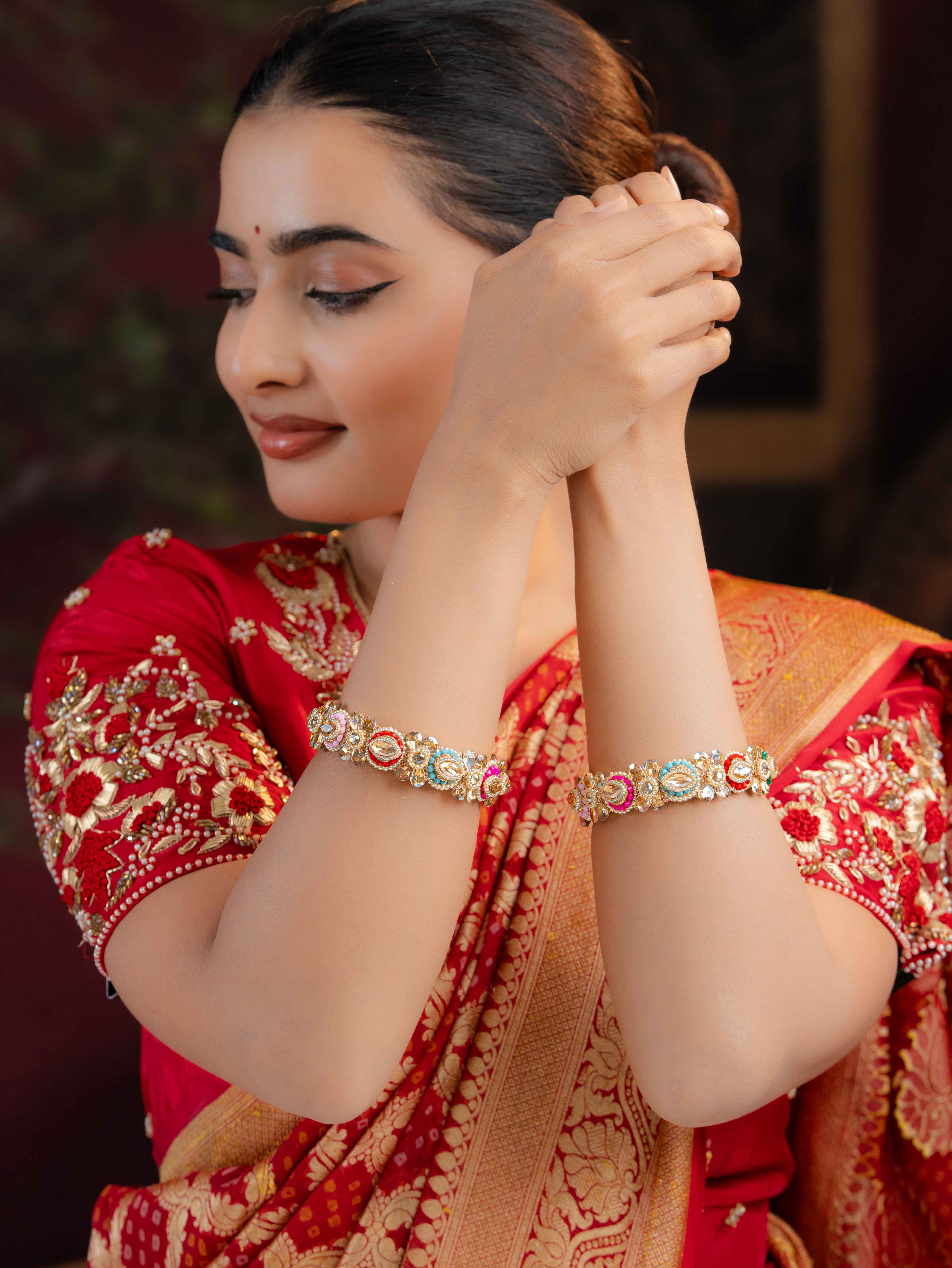 Phoolrani Festive Bangles ( Set Of 2)