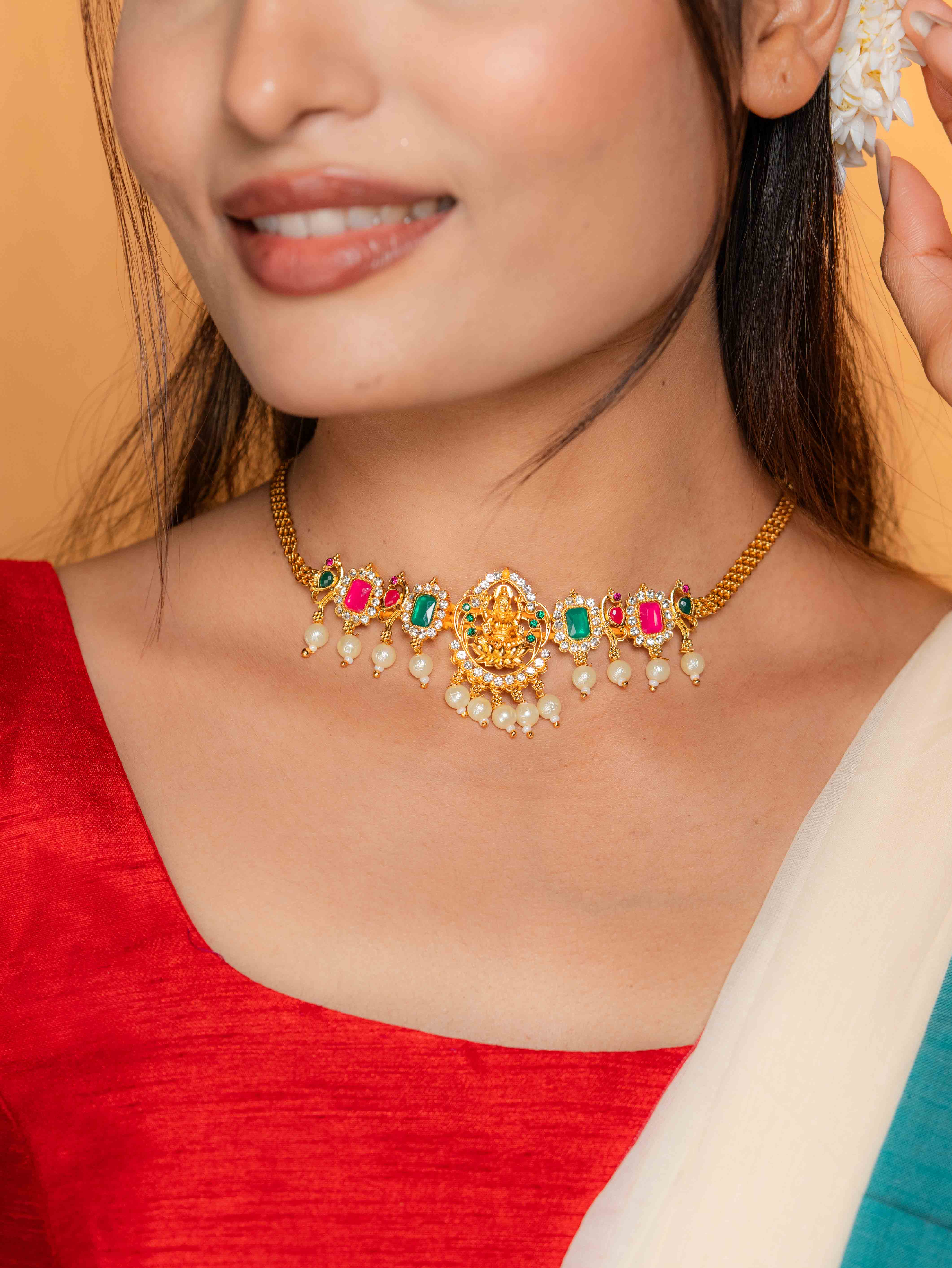 Durgaani Temple Necklace set