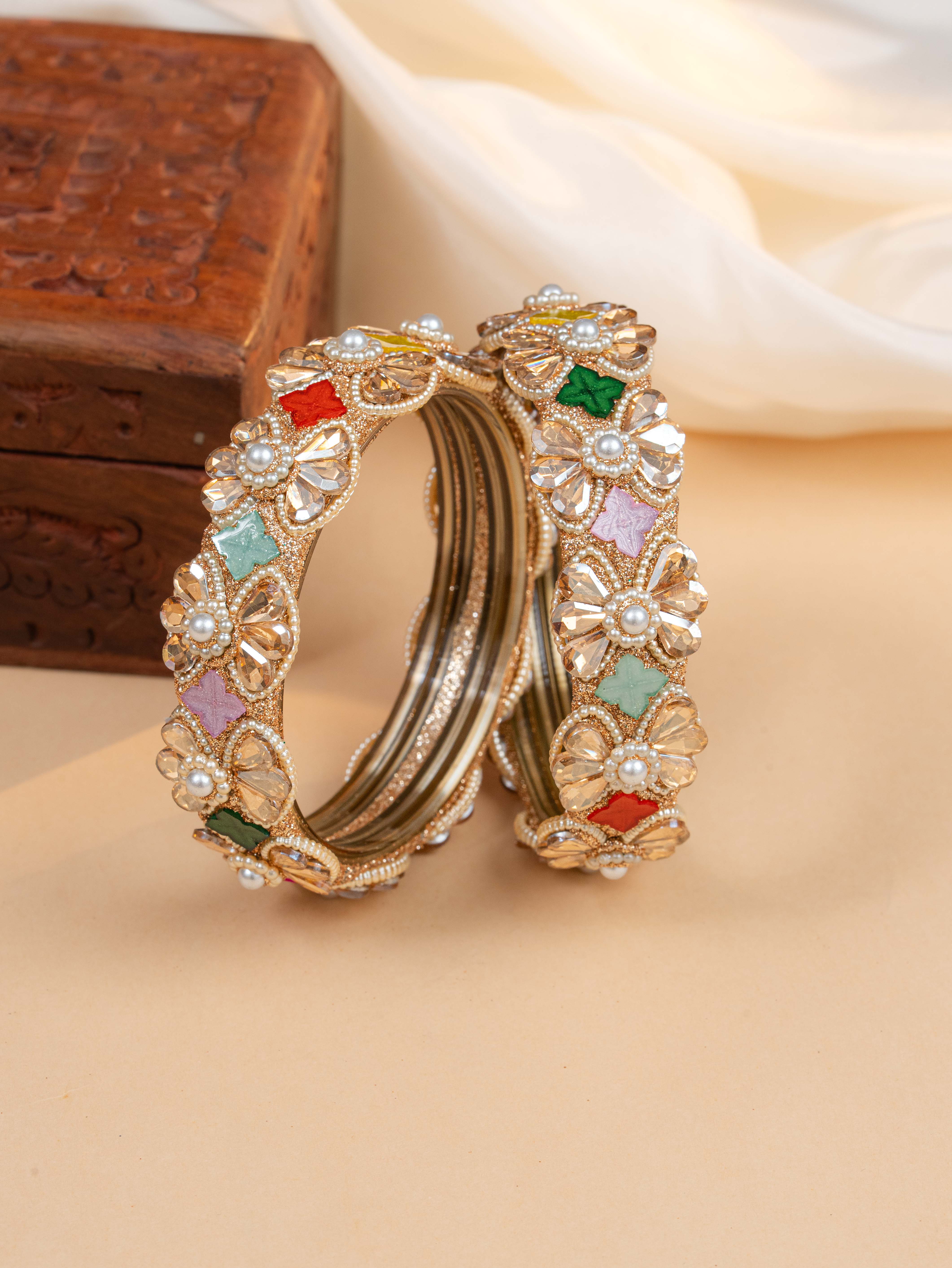 kusum Festive Bangles ( Set Of 2)
