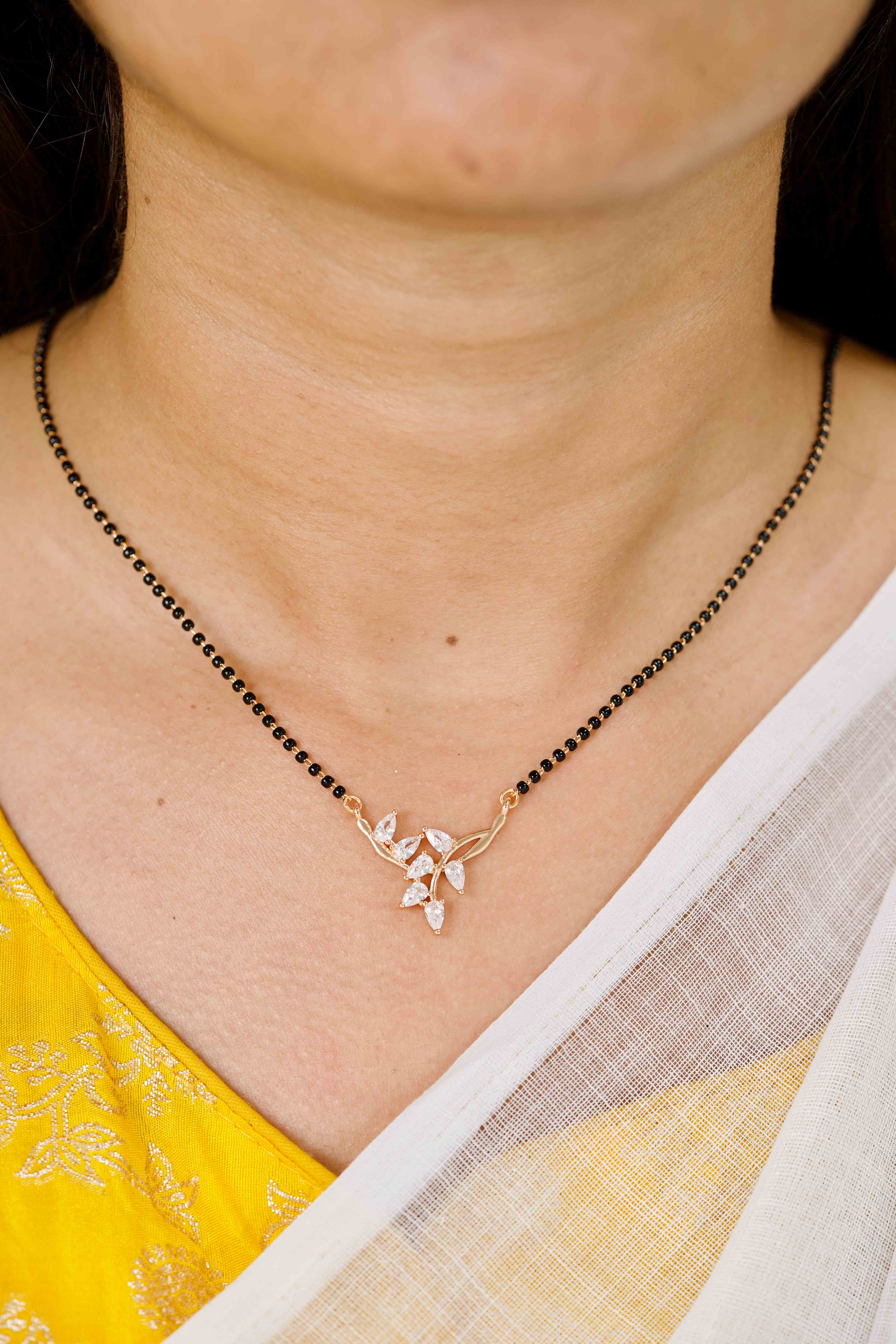 Khushi Full Black Beads Mangalsutra