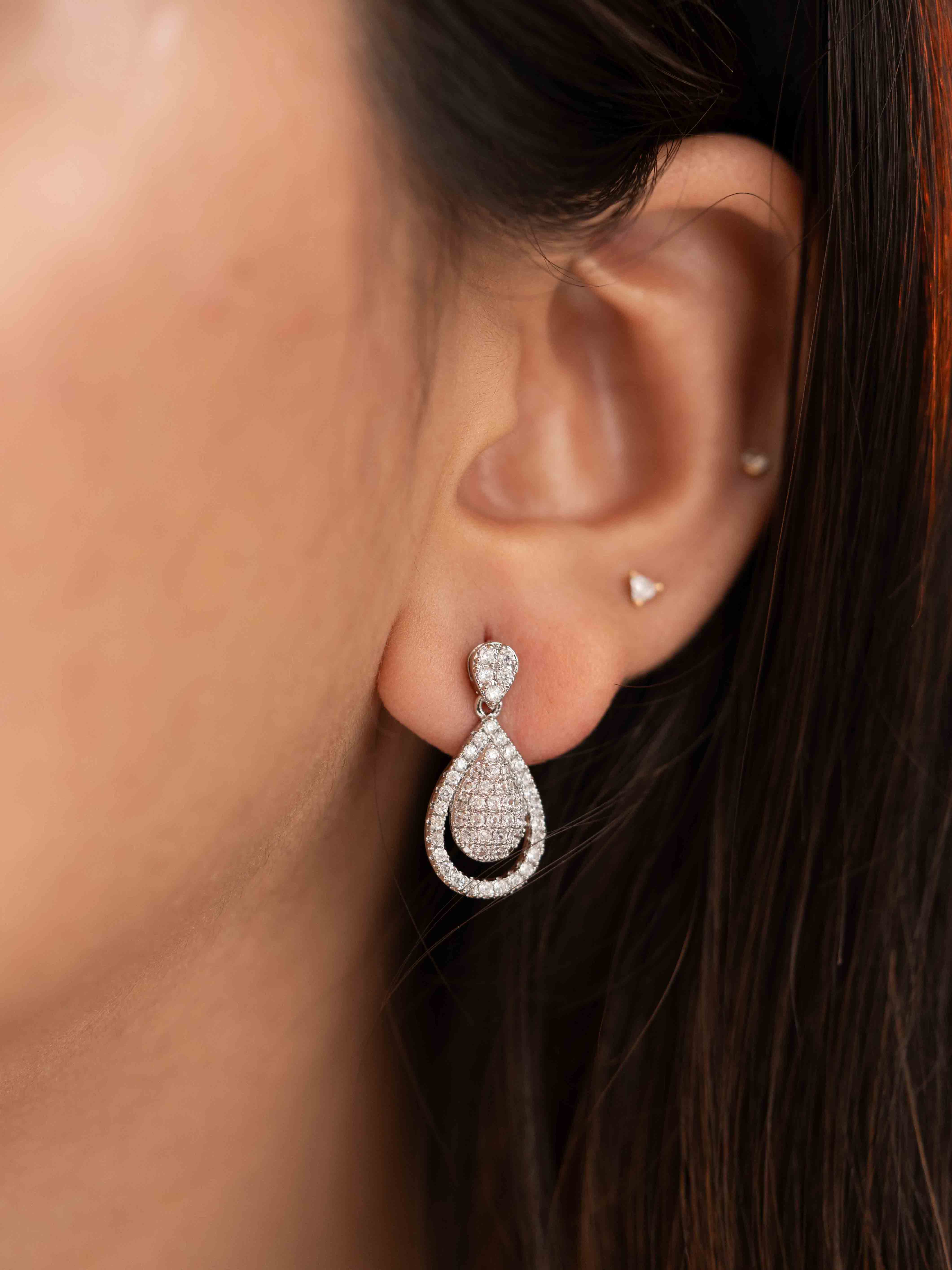 Maya Silver Necklace Set