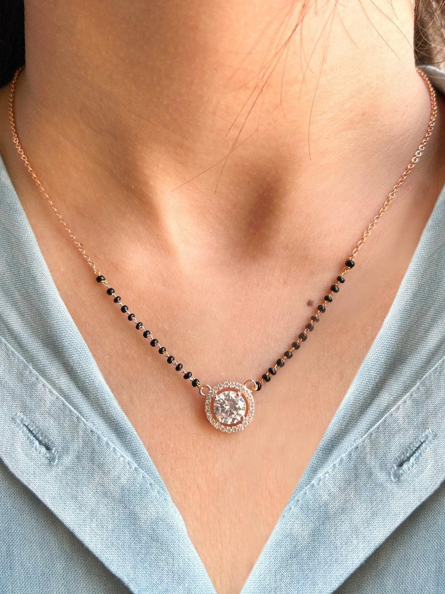 Short Mangalsutra Design Nallapusalu Designs Gold Short Suhana