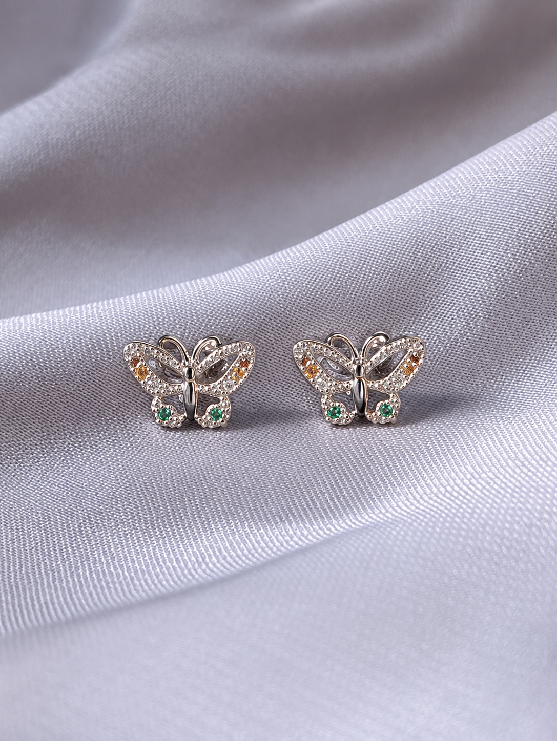 Miniature Butterfly Studs