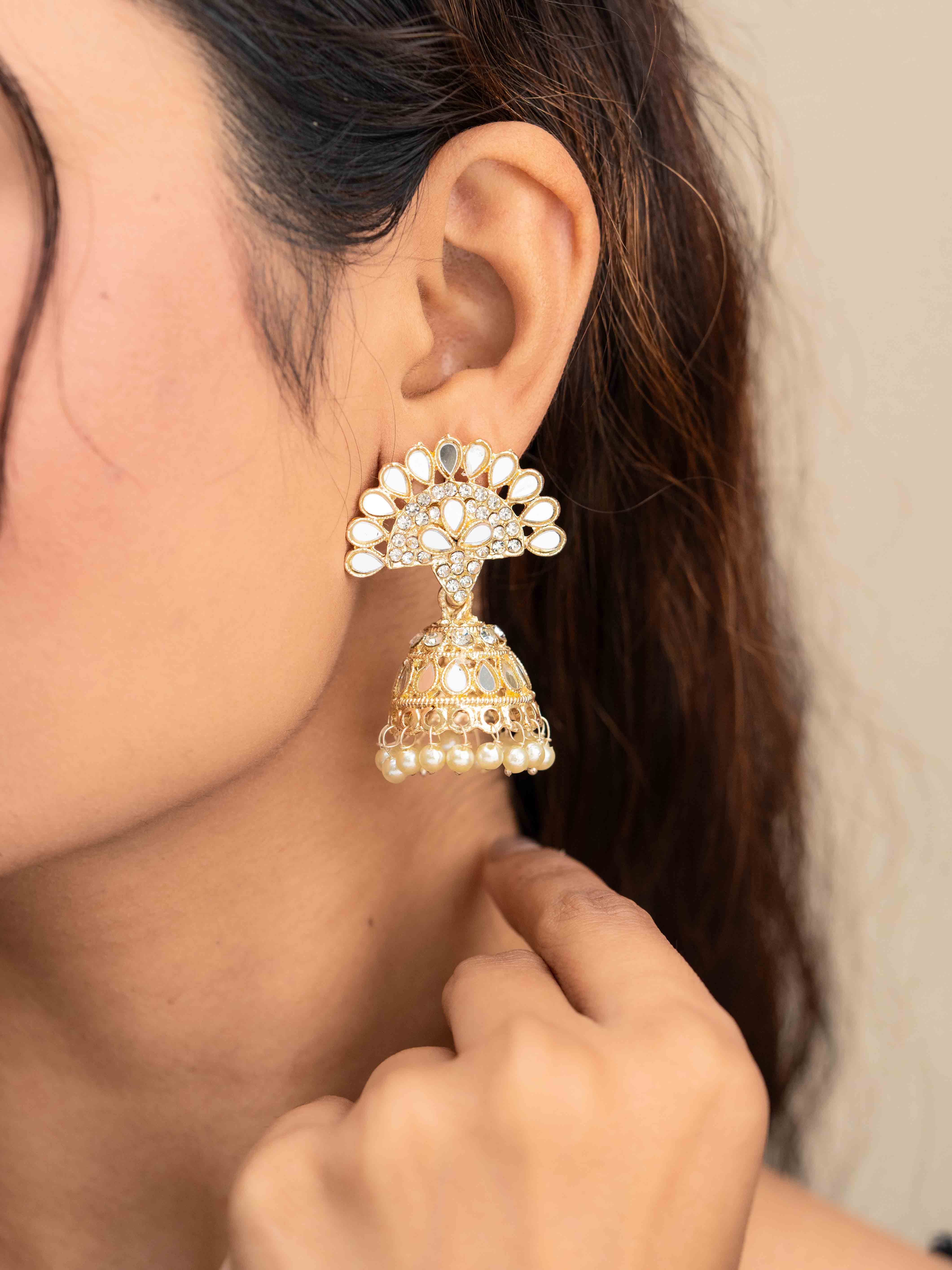 Mohor Jhumkas