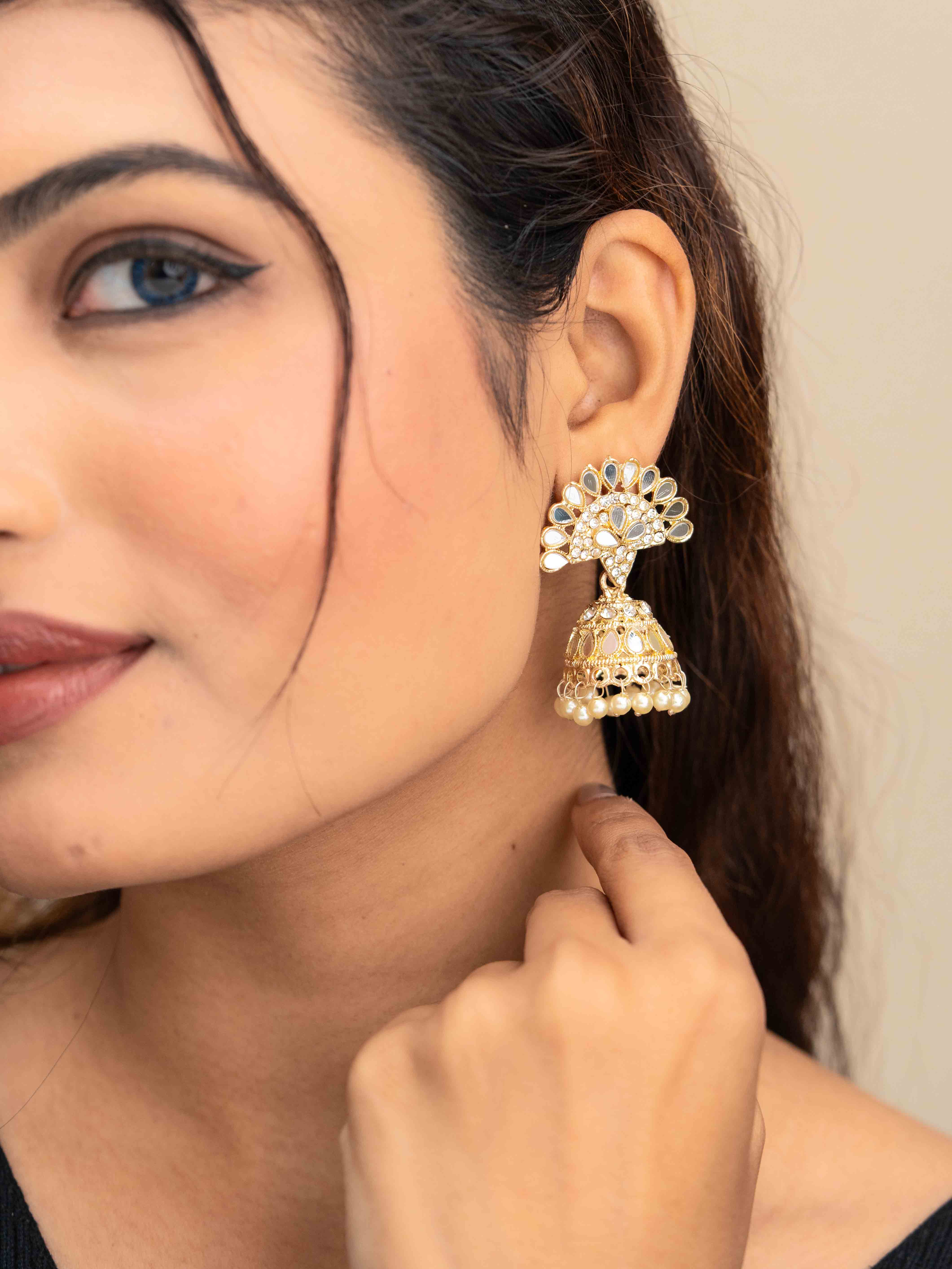 Mohor Jhumkas
