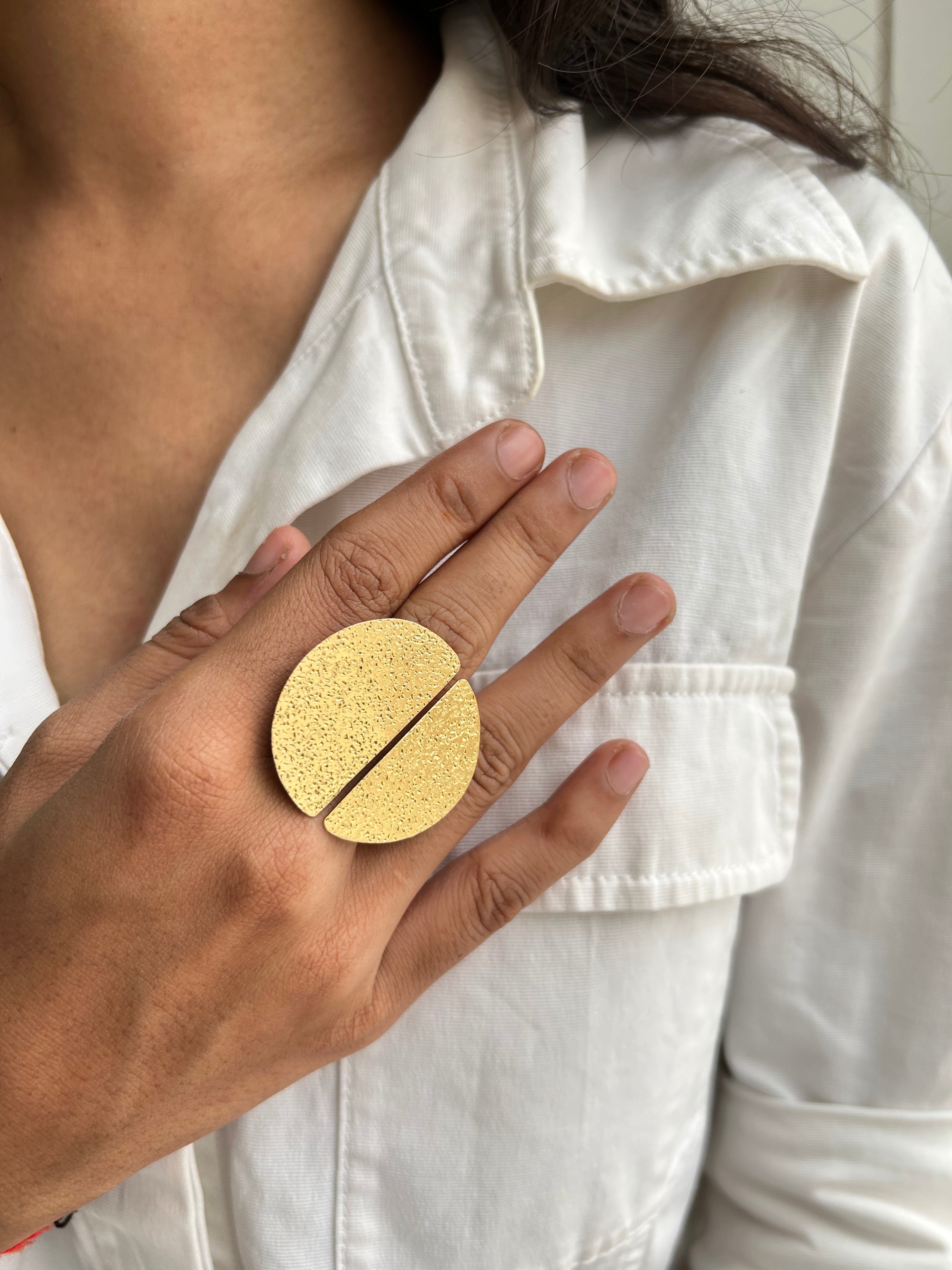 Parisian Garden Ring. ( Gold Plated)